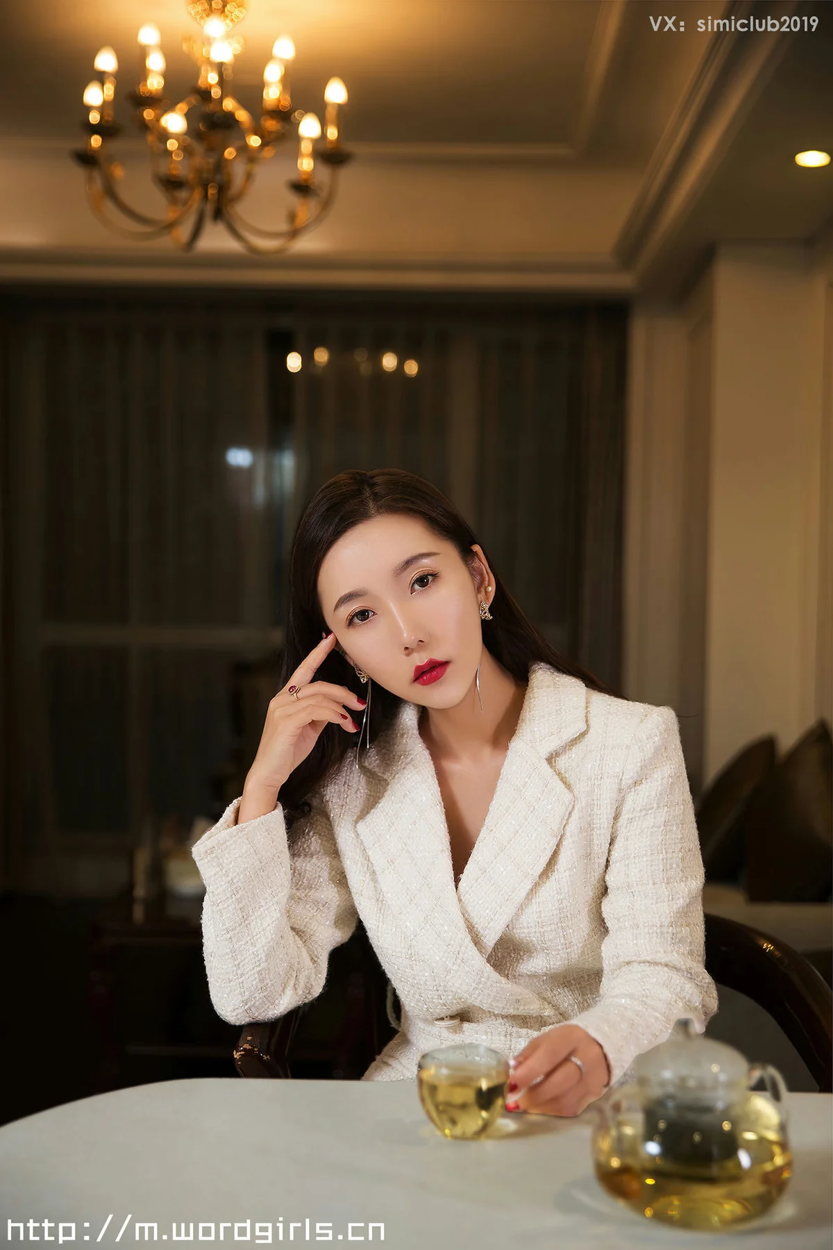 Goddes 头条女神 No.0909 艾静香女上司的茶局9P - 3