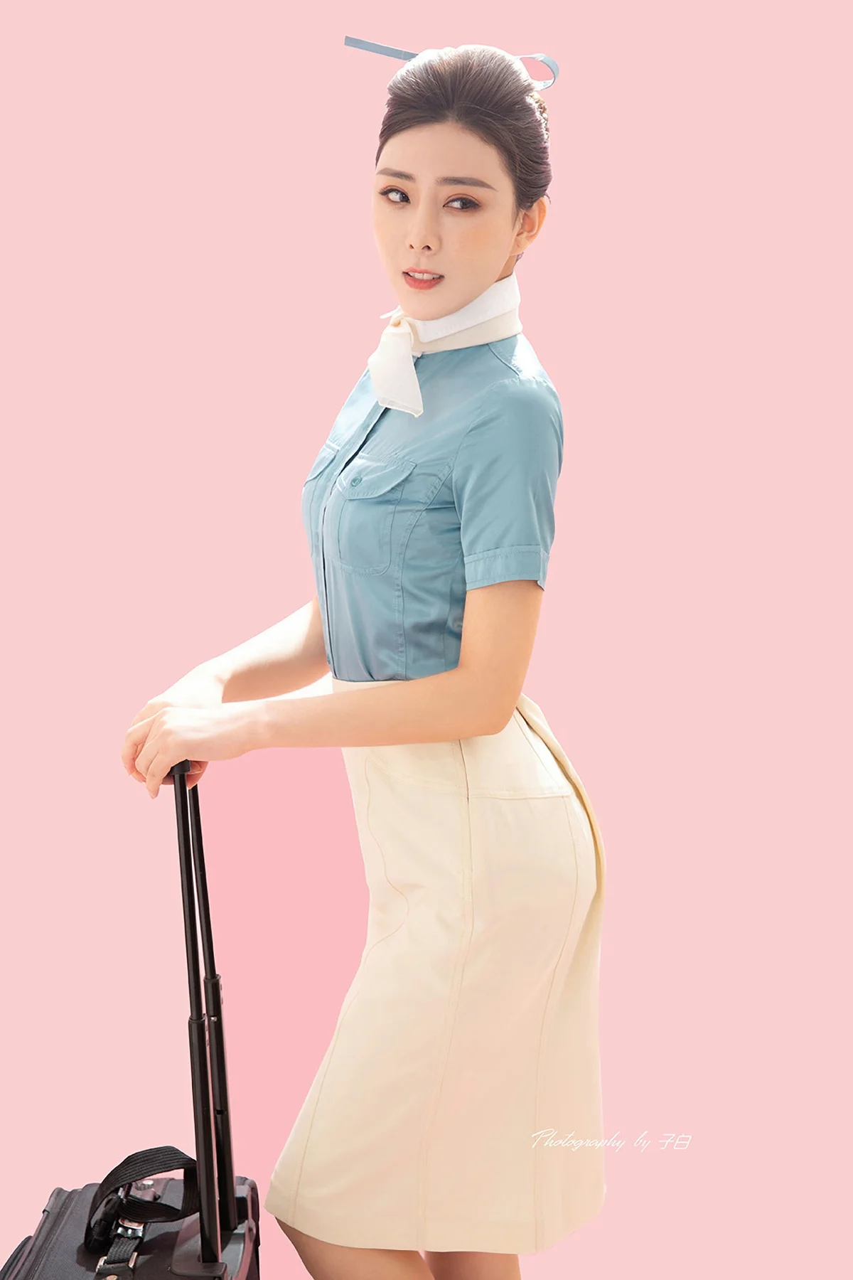 Goddes 头条女神  No.S004 COS大韩航空空姐 - 7