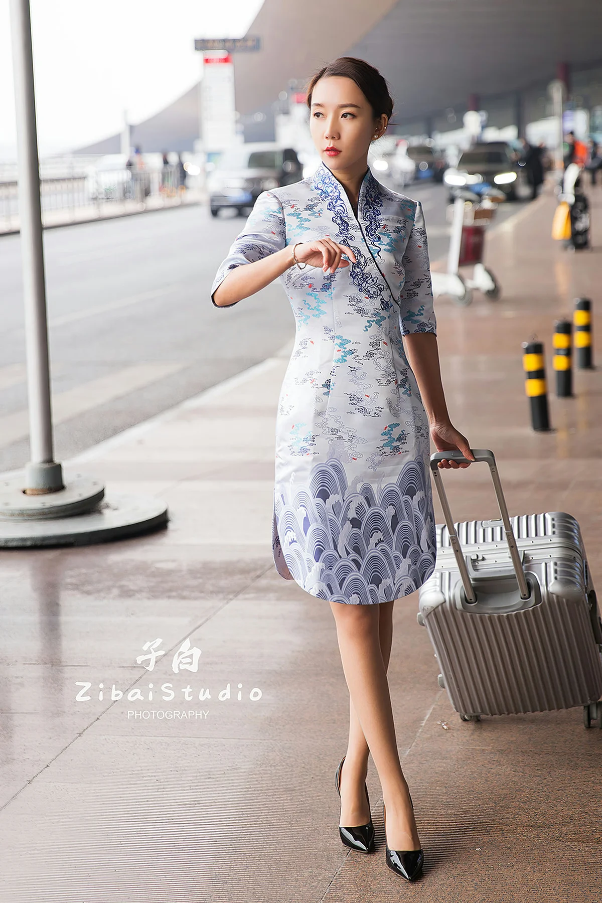 Goddes 头条女神 No.S024 诱惑空姐91P丝蜜众筹版艾静香 - 8