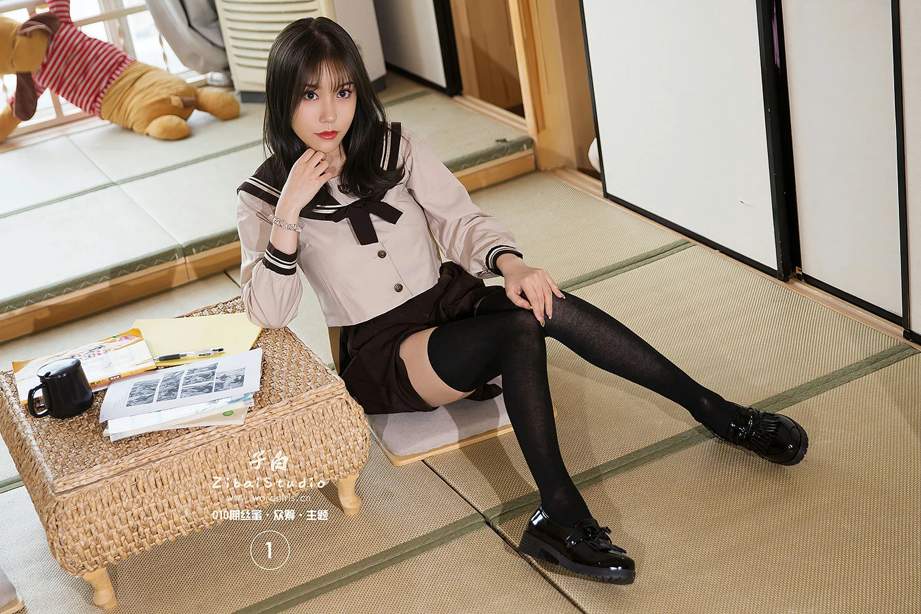 Goddes 头条女神 No.S028 丝蜜VIP版邻家小学妹 陈亦菲 - 7