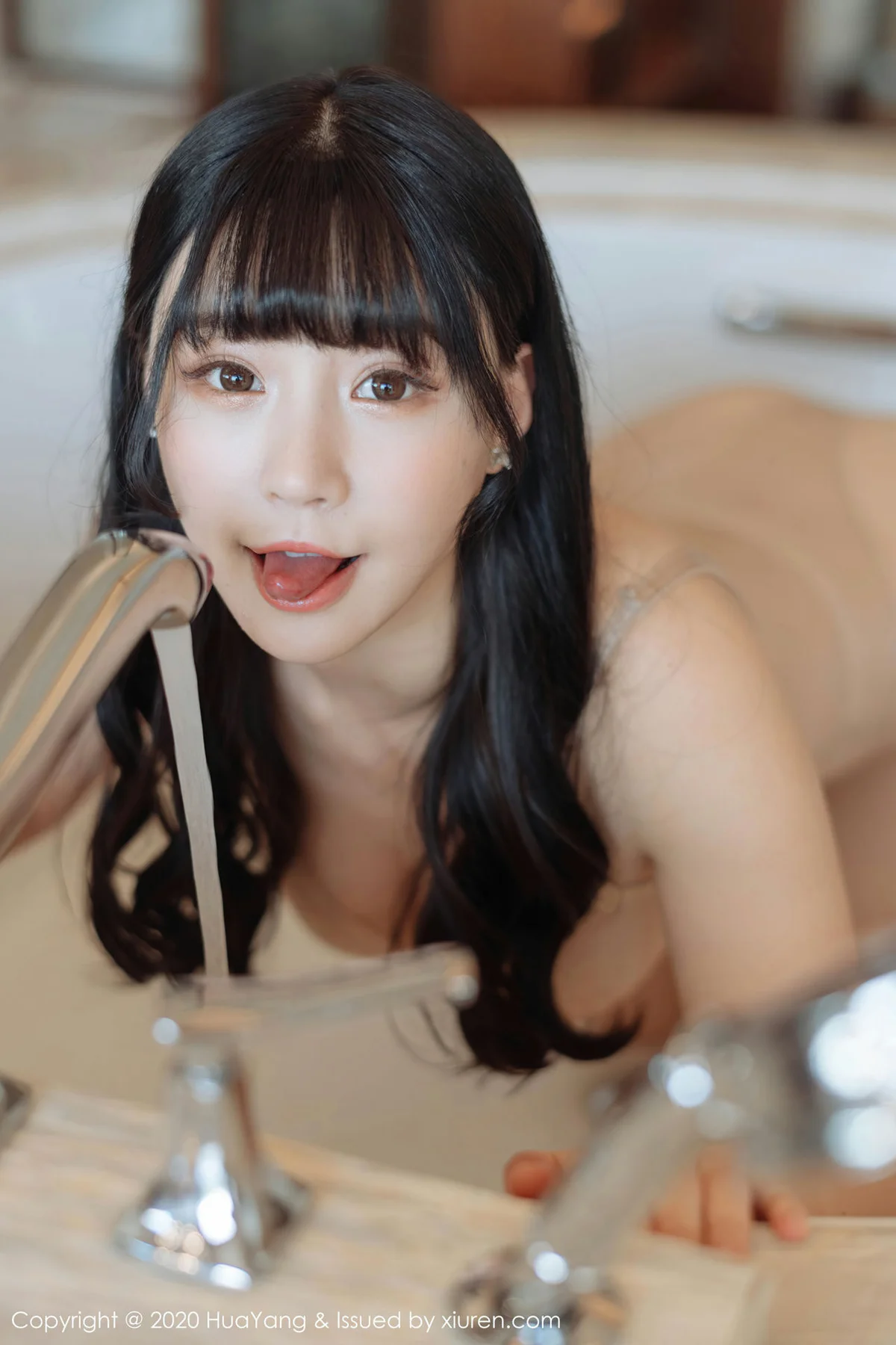 HuaYang 花漾show Vol.297 朱可儿 诱惑连体衣袜 轻薄通透轻裹娇躯 - 4