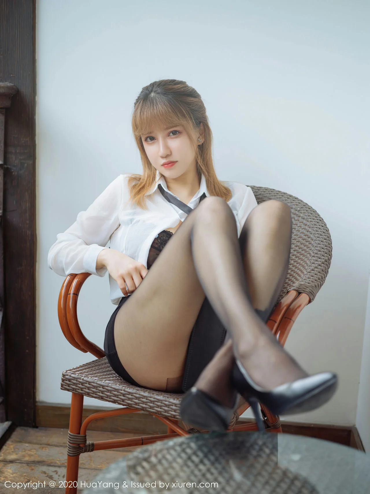 HuaYang 花漾show Vol.316 周大萌 职场秘书ol - 6