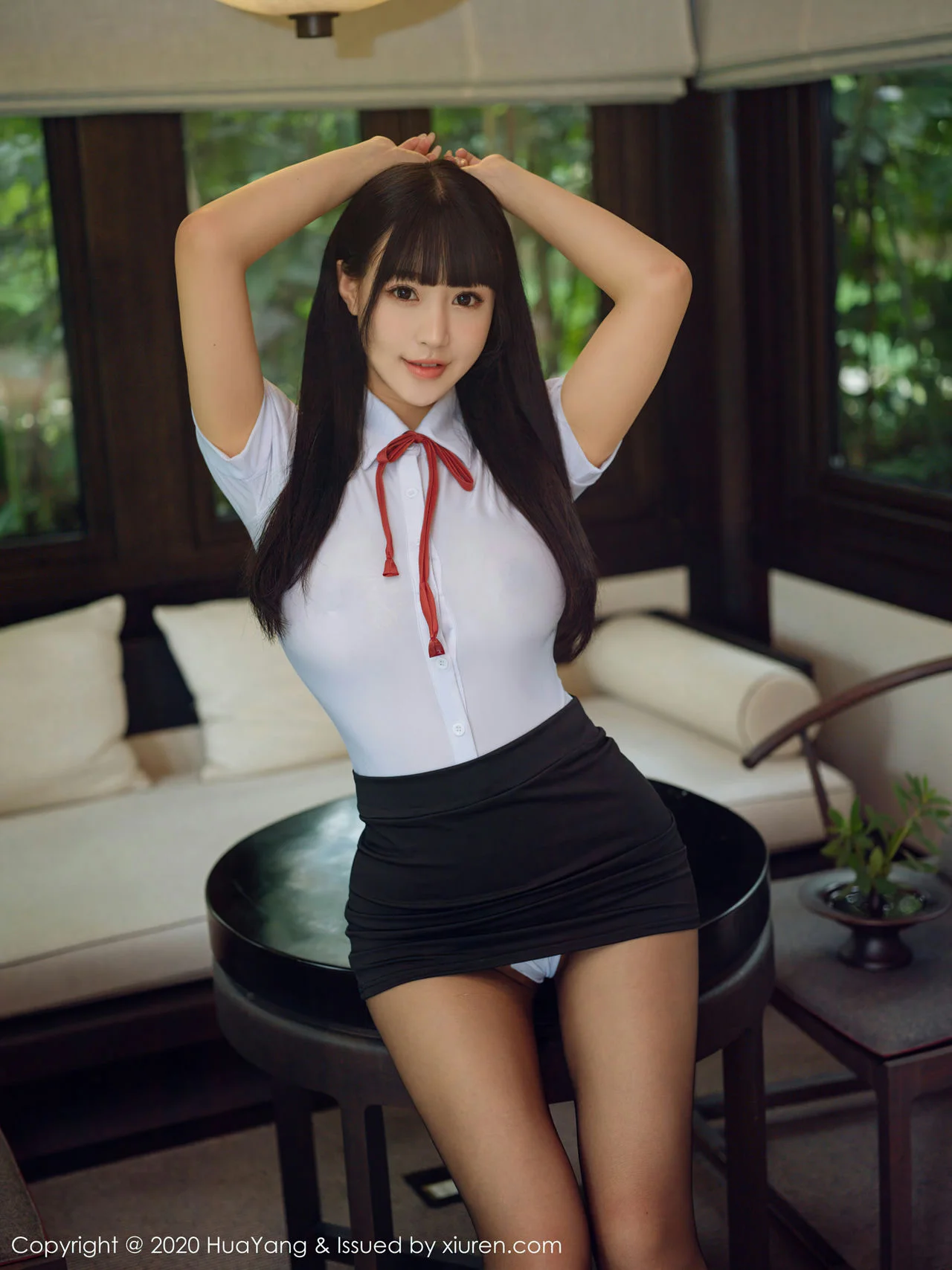 HuaYang 花漾show Vol.318 情趣制服 朱可儿 - 5