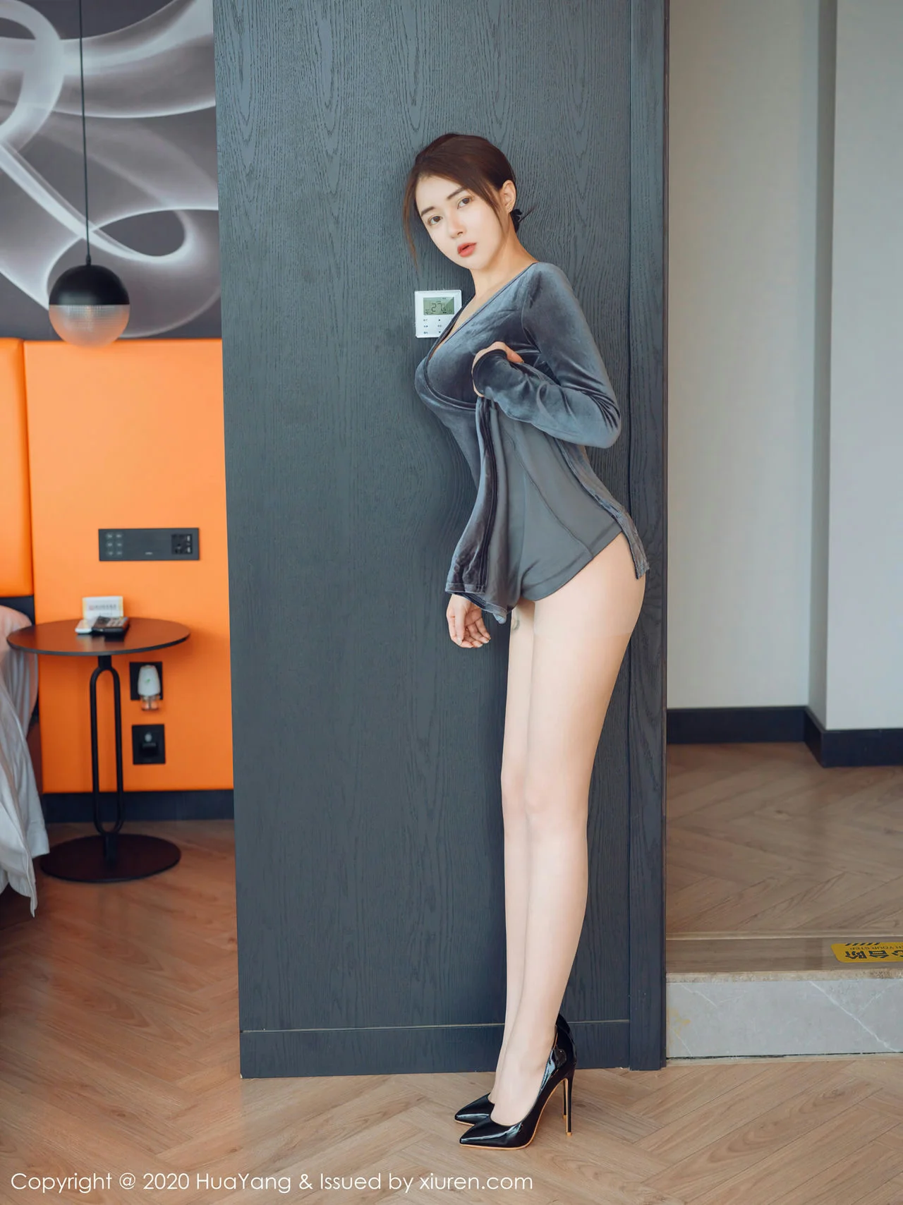 HuaYang 花漾show Vol.341 美腿吊裙  凯竹廿十 - 8