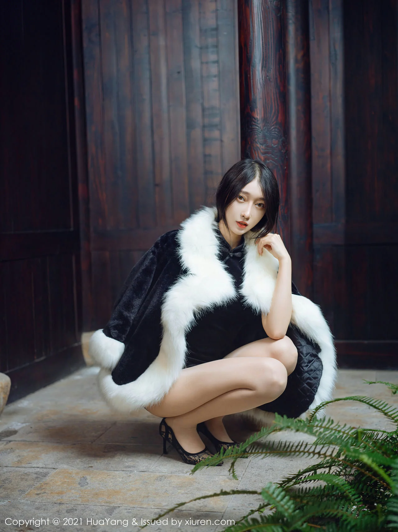 HuaYang 花漾show Vol.353 典雅韵味旗袍  玥儿玥er  杭州旅拍 - 1