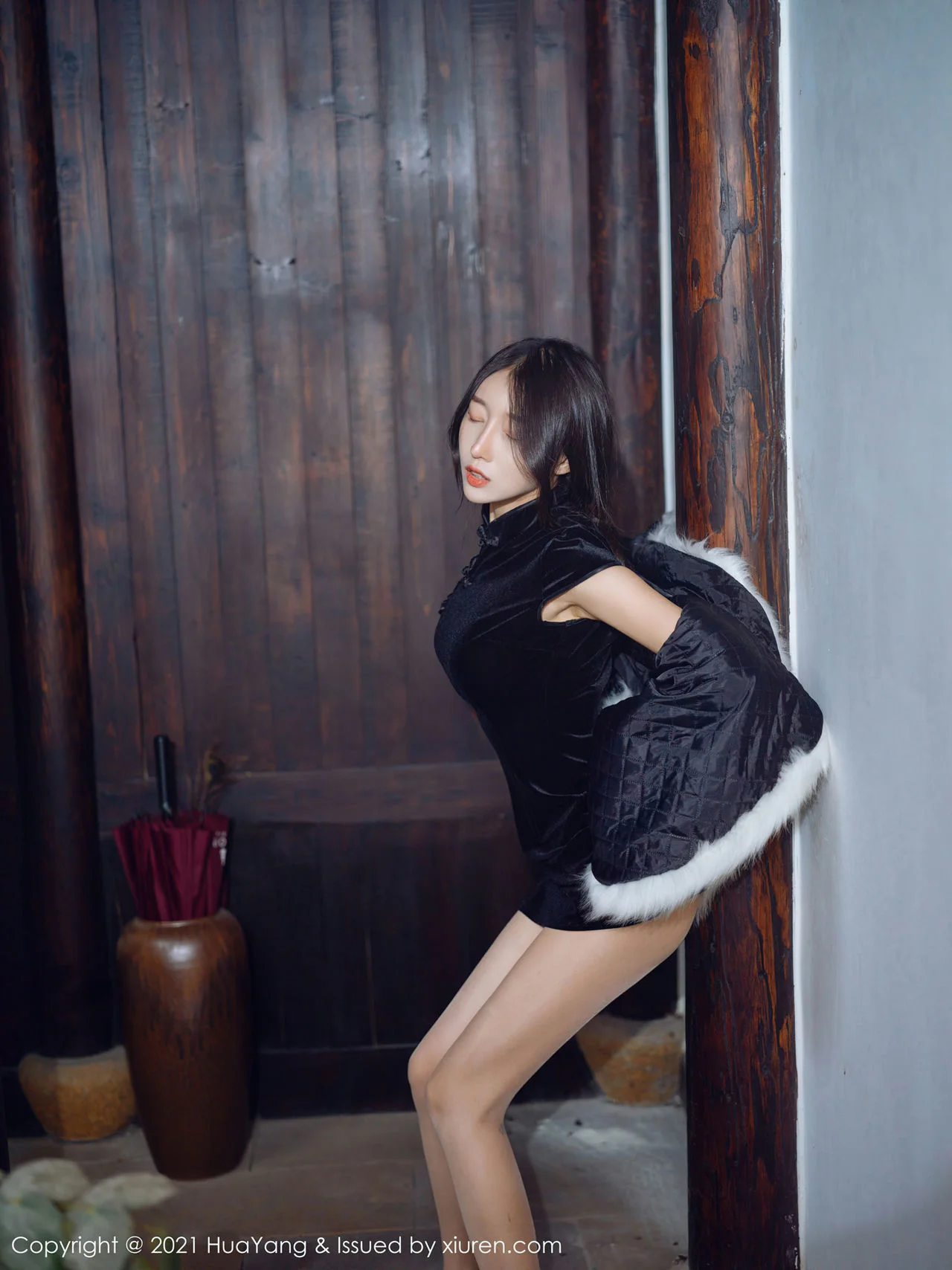 HuaYang 花漾show Vol.353 典雅韵味旗袍  玥儿玥er  杭州旅拍 - 5