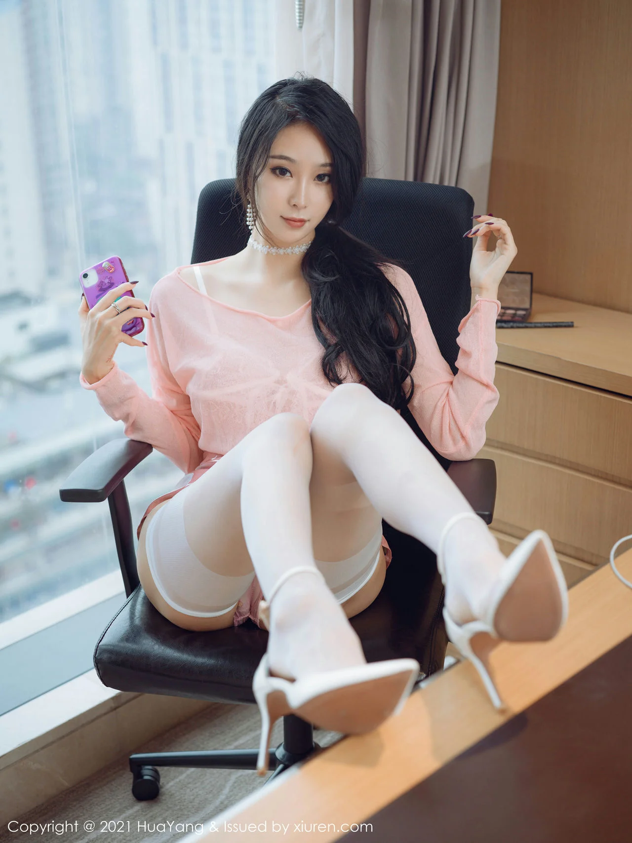 HuaYang 花漾show Vol.411 娇艳欲滴 蓝夏Akasha 性感写真3 - 10