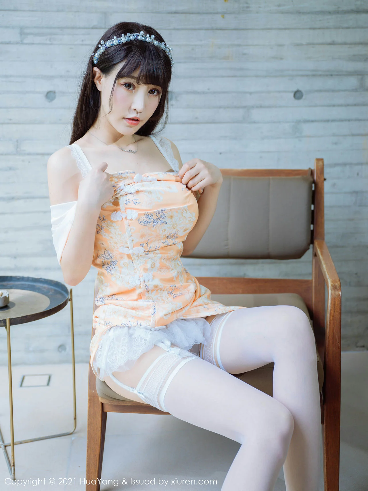 HuaYang 花漾show Vol.436 典雅旗袍 朱可儿Flower 桂林旅拍11 - 7