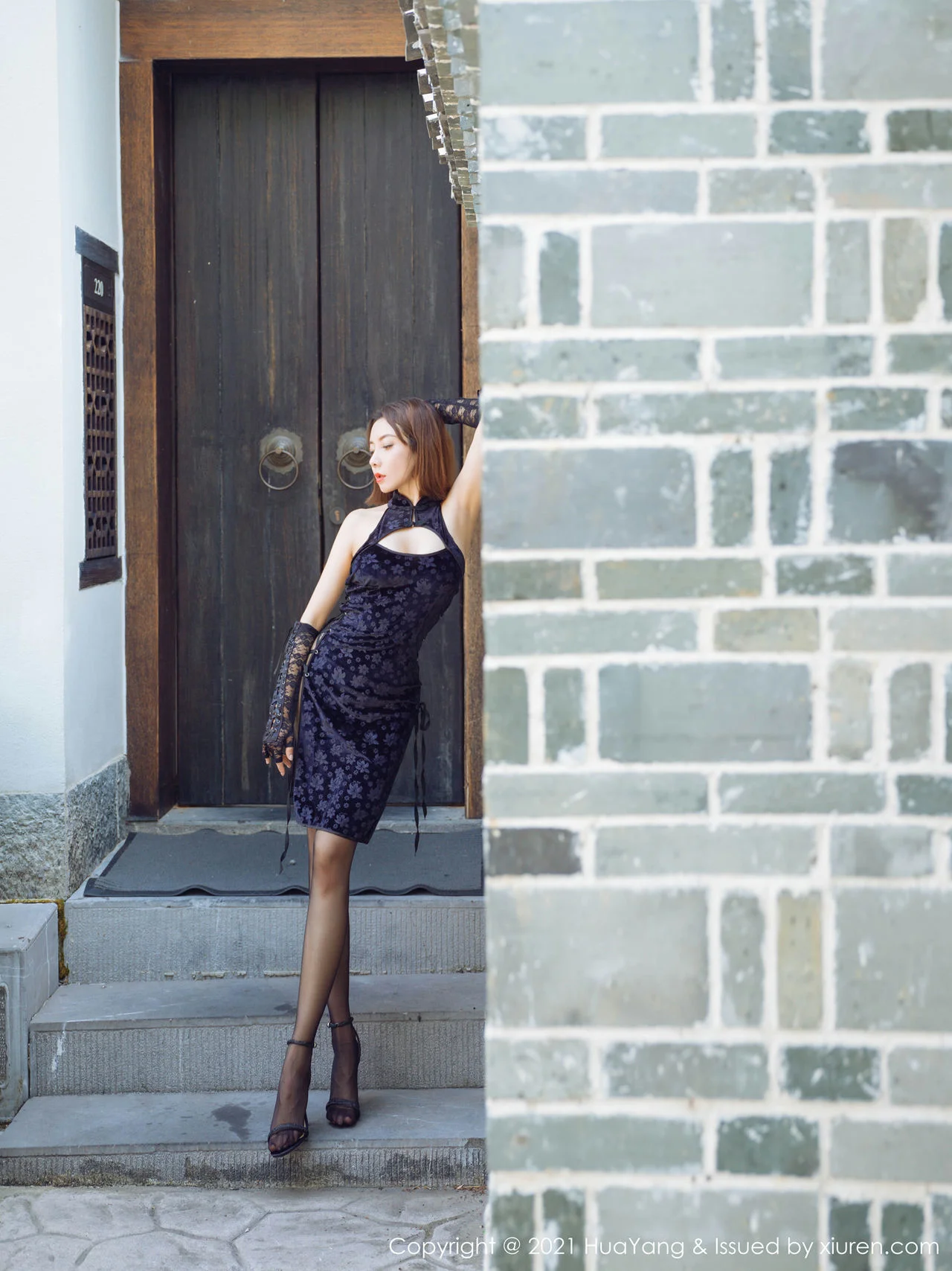 HuaYang 花漾show Vol.447 浪漫旗袍  果儿Victoria 阳朔旅拍3 - 6