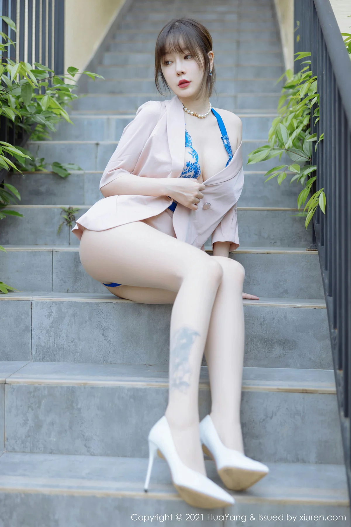 HuaYang 花漾show Vol.476 内衣套装 王雨纯 成都旅拍22 - 7