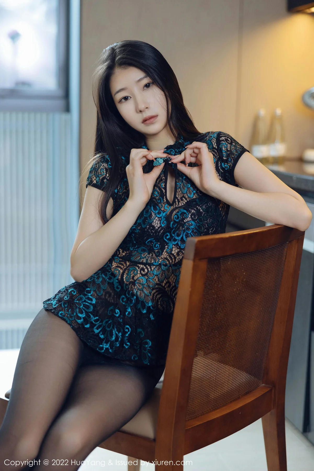 HuaYang 花漾show Vol.478 短款旗袍 熊小诺 成都旅拍33 - 5