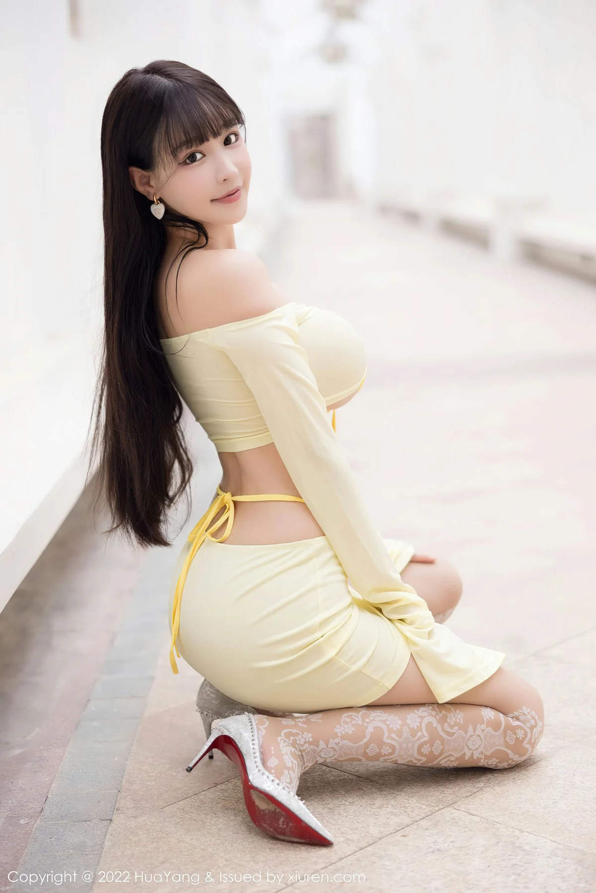 HuaYang 花漾show Vol.522 朱可儿Flora 轻透服饰西双版纳旅拍11 - 6