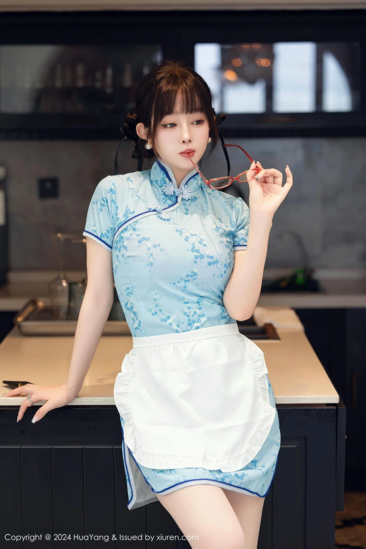 HuaYang 花漾show Vol.593 王雨纯 旗袍美腿大理旅拍33 - 7