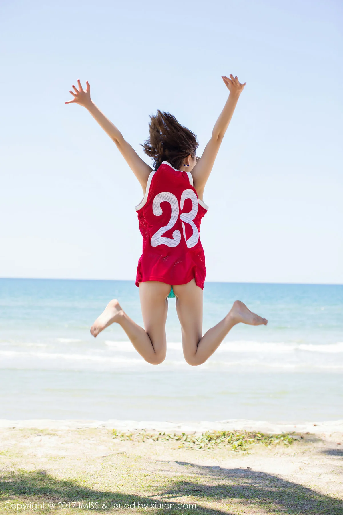 IMiss 爱蜜社 Vol.169 Modo 杨晨晨sugar 可爱沙滩短发美女 - 4