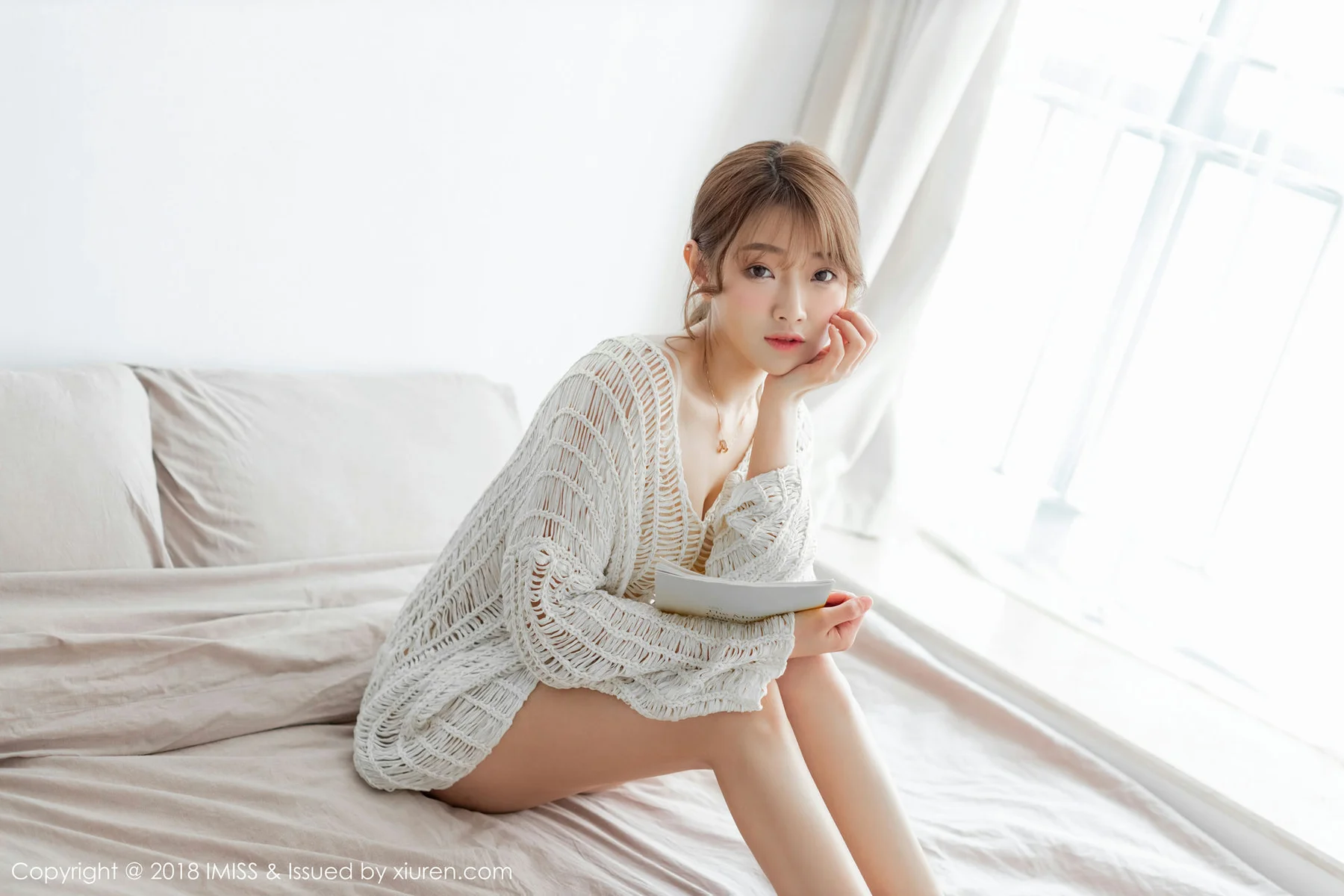 IMiss 爱蜜社 Vol.306 Bowie宝儿 甜美新人模特 - 1