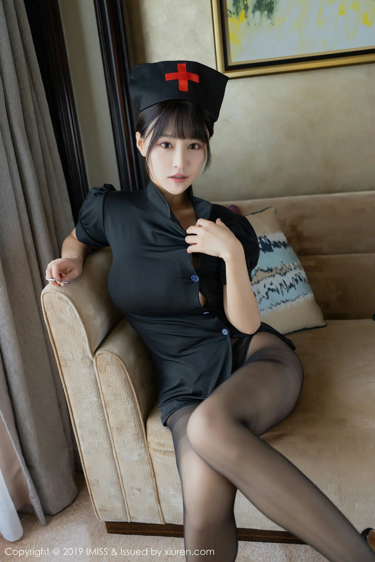 IMiss 爱蜜社 Vol.407 Flower朱可儿 情趣制服特辑警花制服写真 - 5