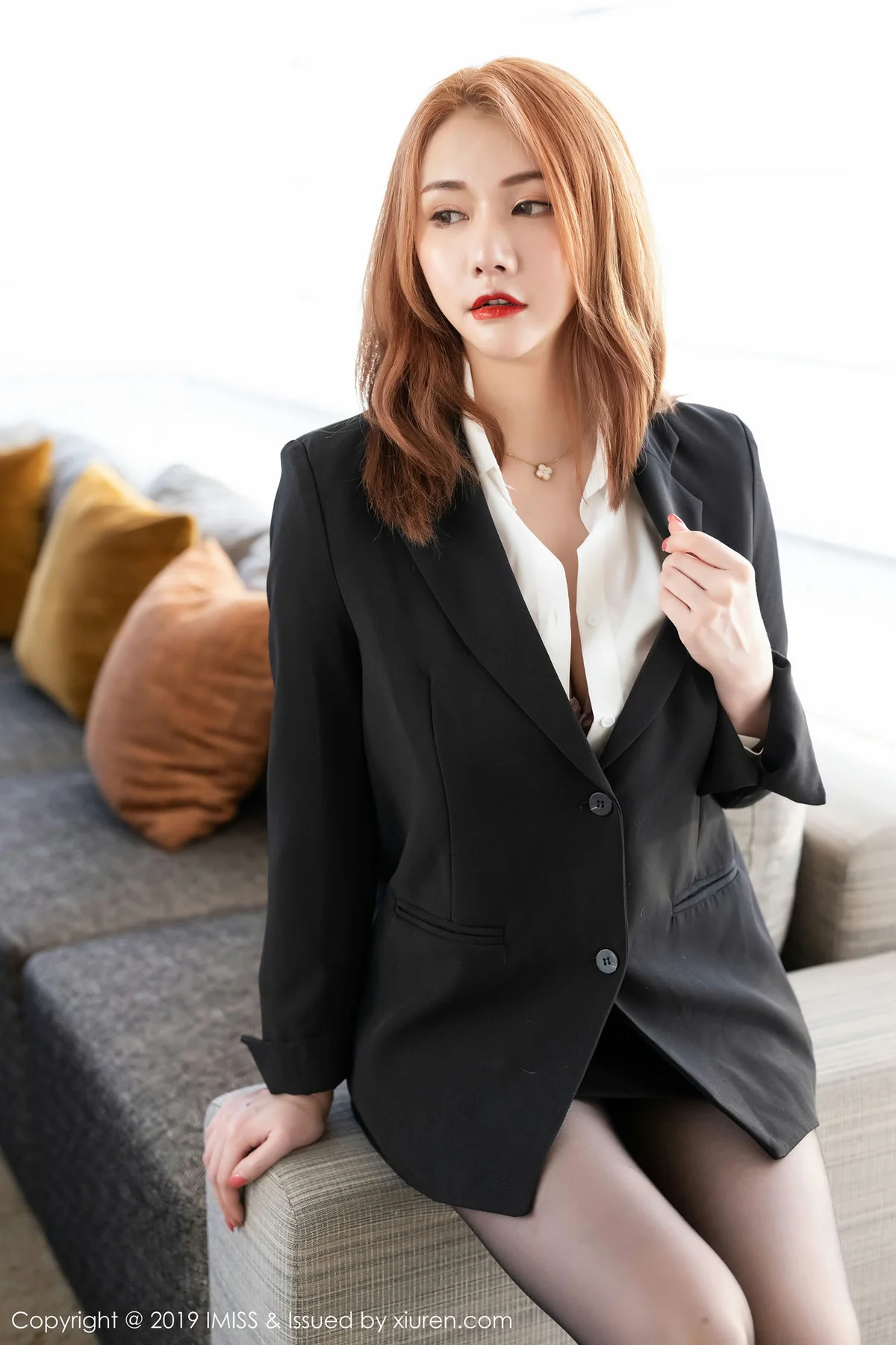 IMiss 爱蜜社 Vol.419 Evon陈赞之 丝袜美腿写真 - 9