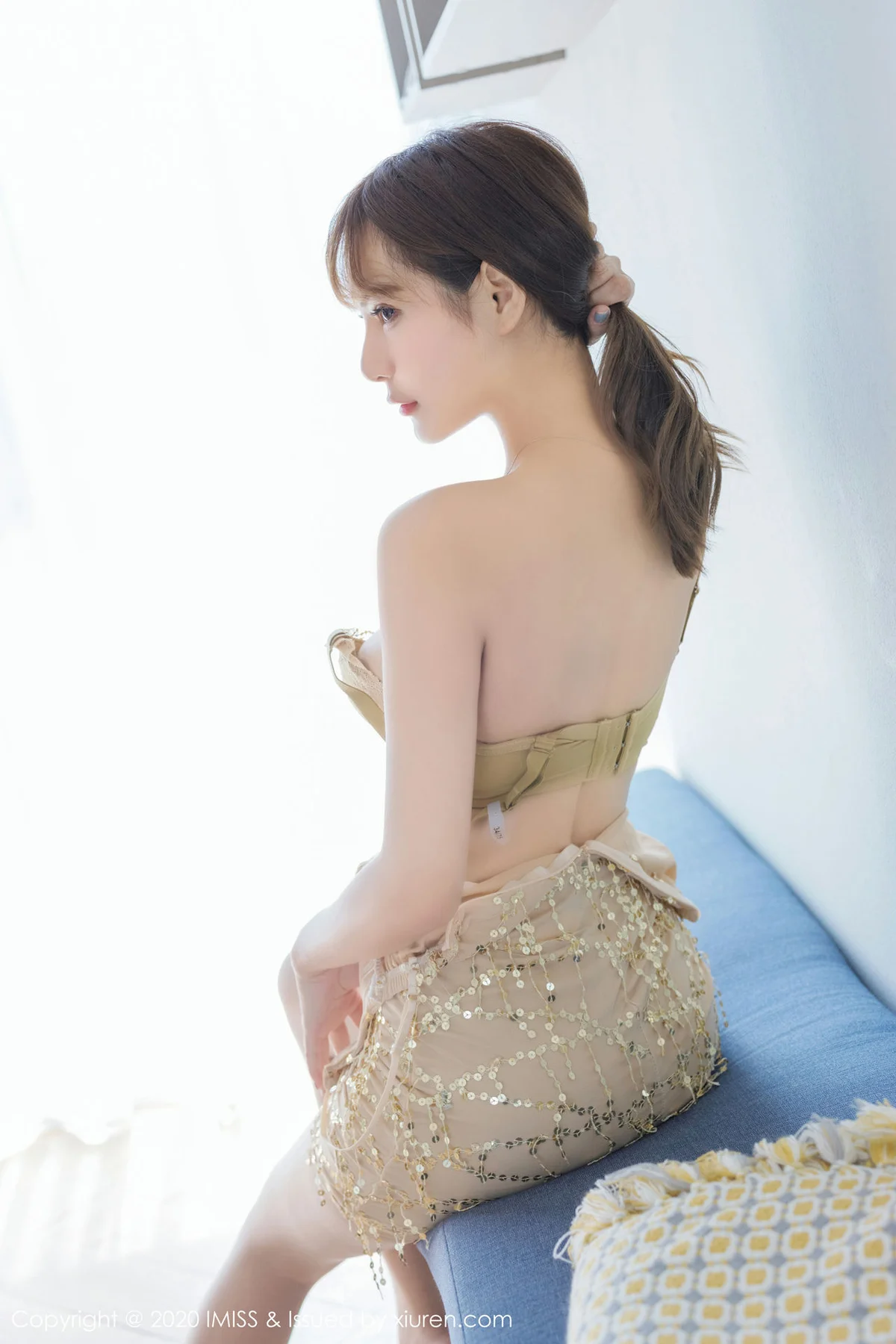 IMiss 爱蜜社 Vol.449 暗黑朦胧丝袜 Lavinia肉肉 泰国清迈旅拍 - 2