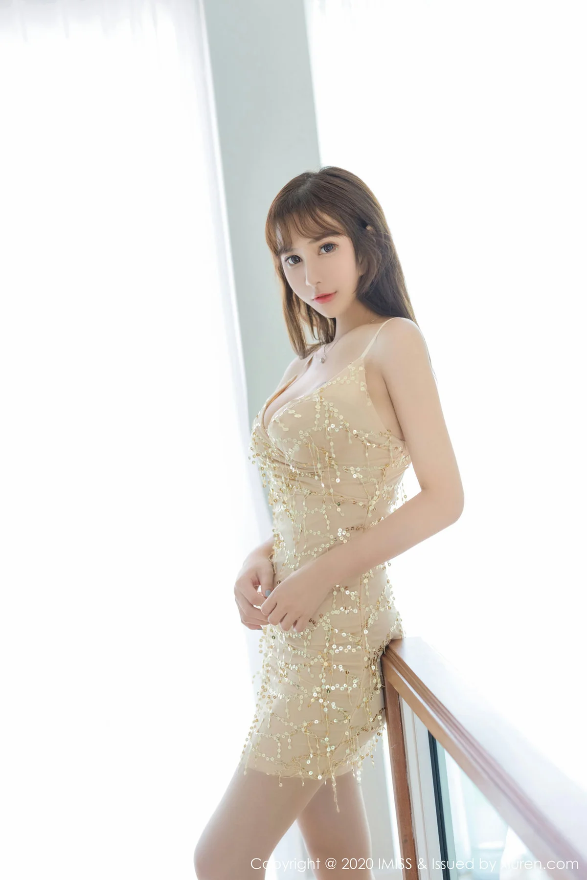 IMiss 爱蜜社 Vol.449 暗黑朦胧丝袜 Lavinia肉肉 泰国清迈旅拍 - 2