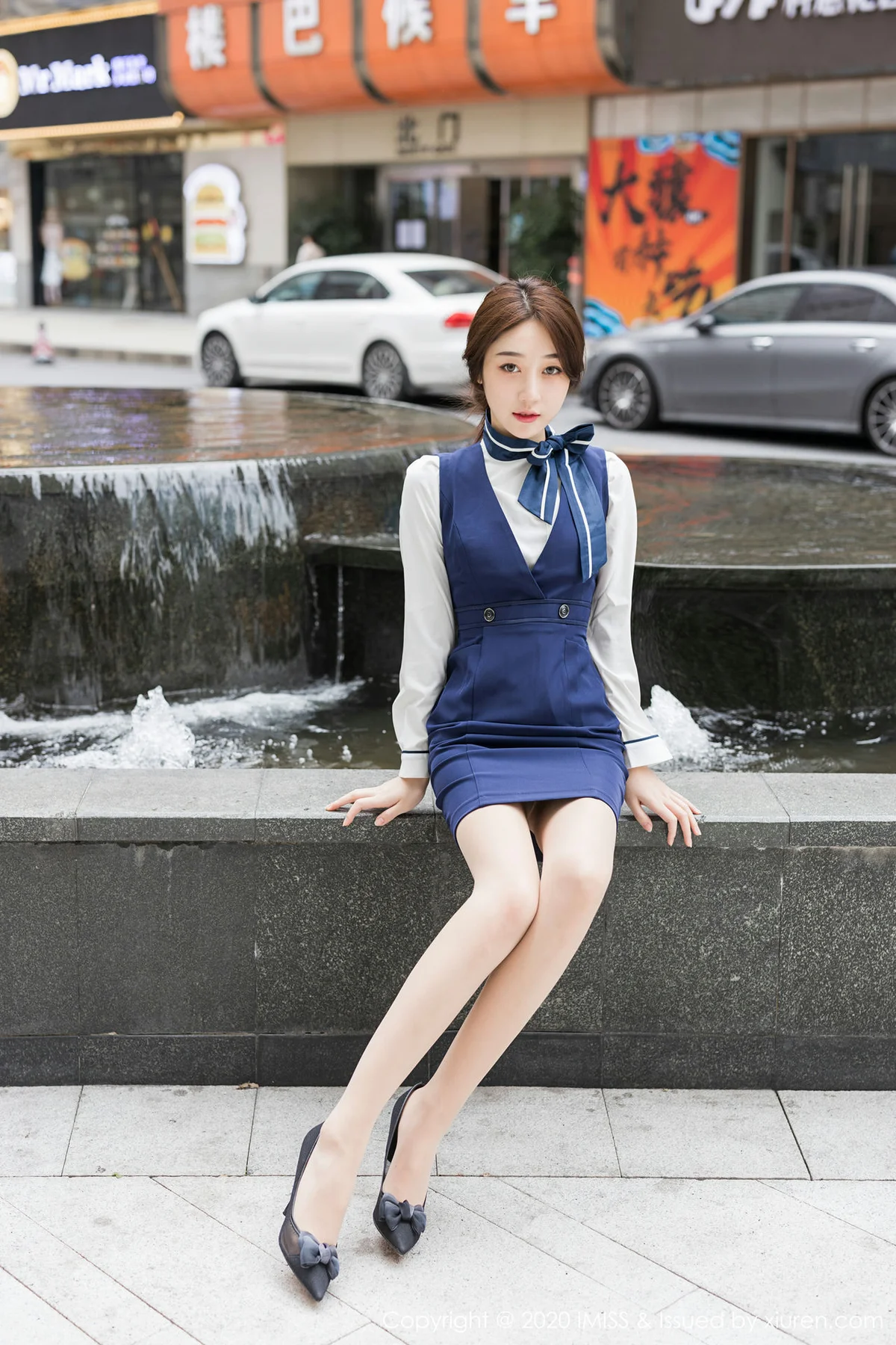 IMiss 爱蜜社 Vol.468 丝袜美腿 九月生__ 职业制服写真 - 7