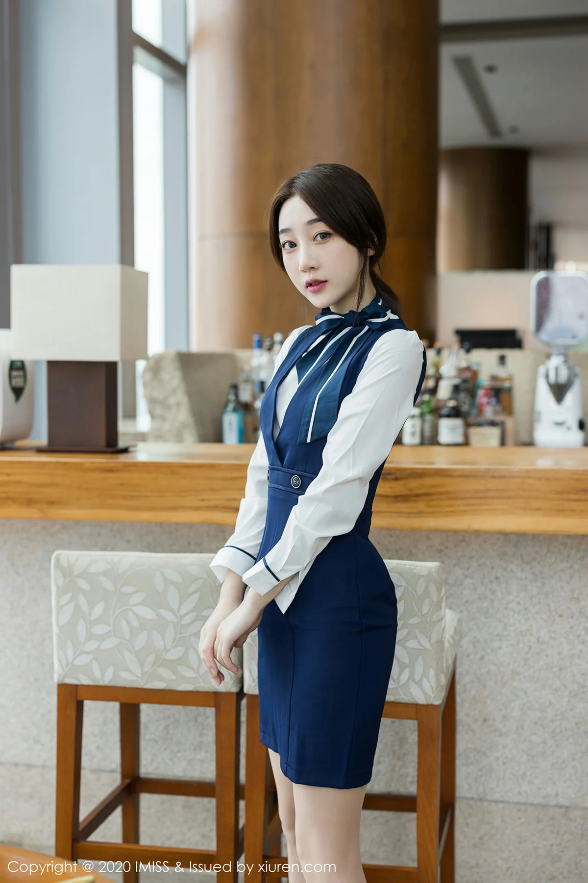 IMiss 爱蜜社 Vol.468 丝袜美腿 九月生__ 职业制服写真 - 9