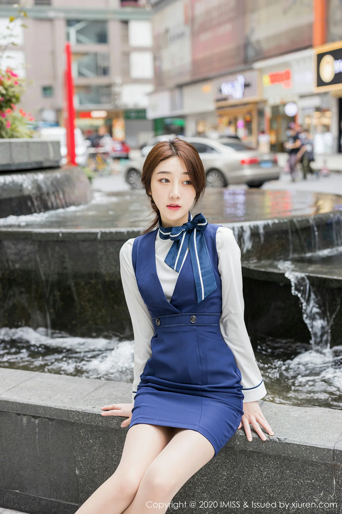 IMiss 爱蜜社 Vol.468 丝袜美腿 九月生__ 职业制服写真 - 10