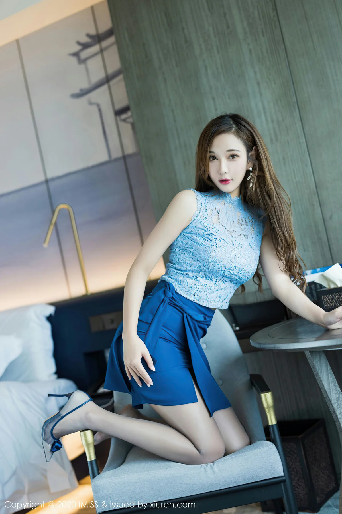 IMiss 爱蜜社 Vol.507 lavinia肉肉 职场OL风格 - 1