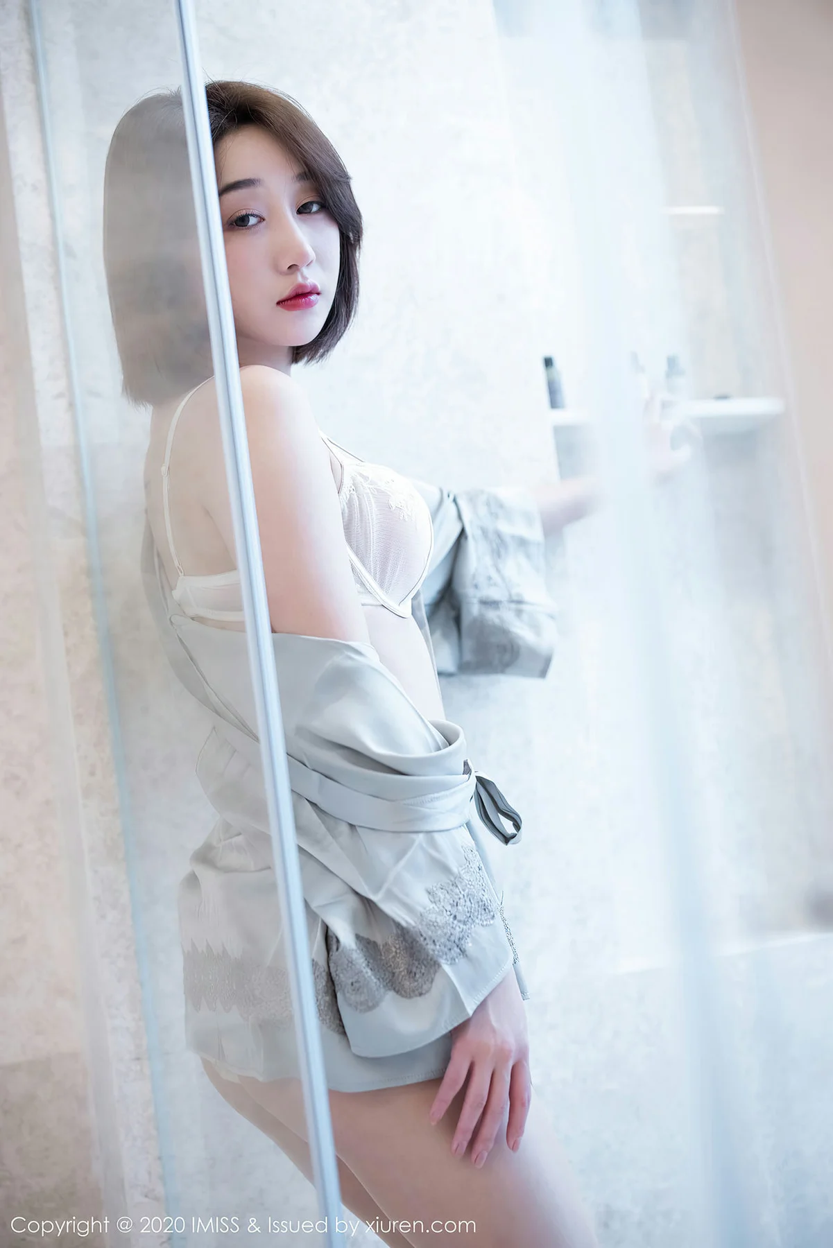 IMiss 爱蜜社 Vol.510 九月生 轻薄睡衣 - 8