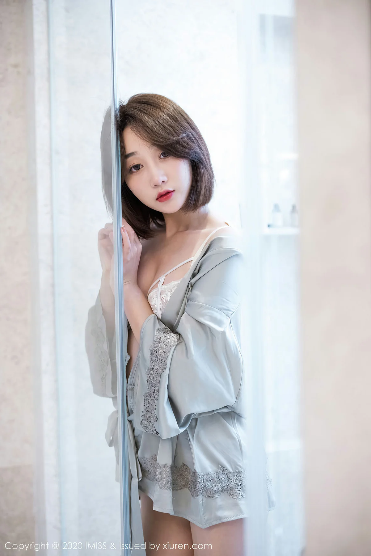 IMiss 爱蜜社 Vol.510 九月生 轻薄睡衣 - 10