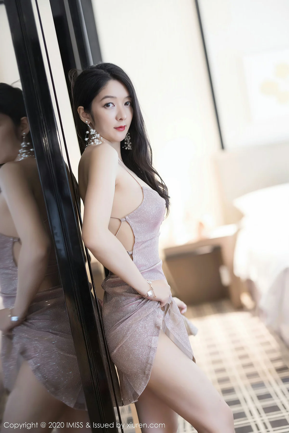 IMiss 爱蜜社 Vol.511 性感吊裙美腿 小热巴 - 7