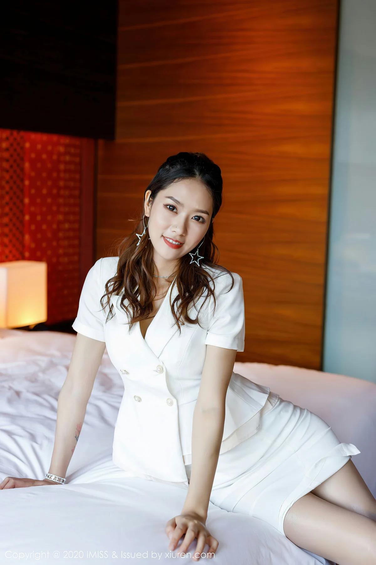 IMiss 爱蜜社 Vol.512 蕾丝性感 方子萱 性感私房制服 - 10