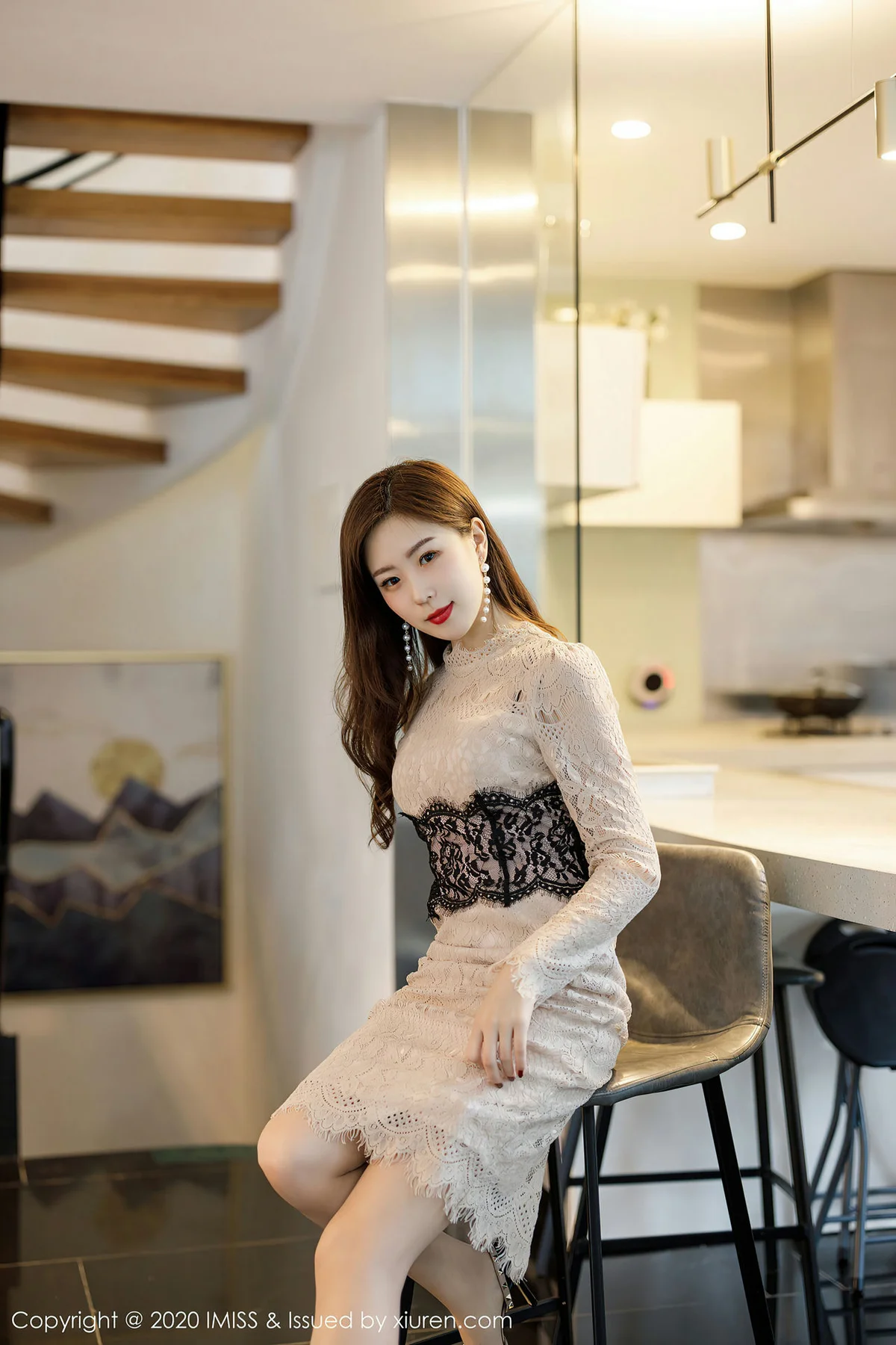 IMiss 爱蜜社 Vol.517 杨紫嫣 朦胧丝袜 - 1