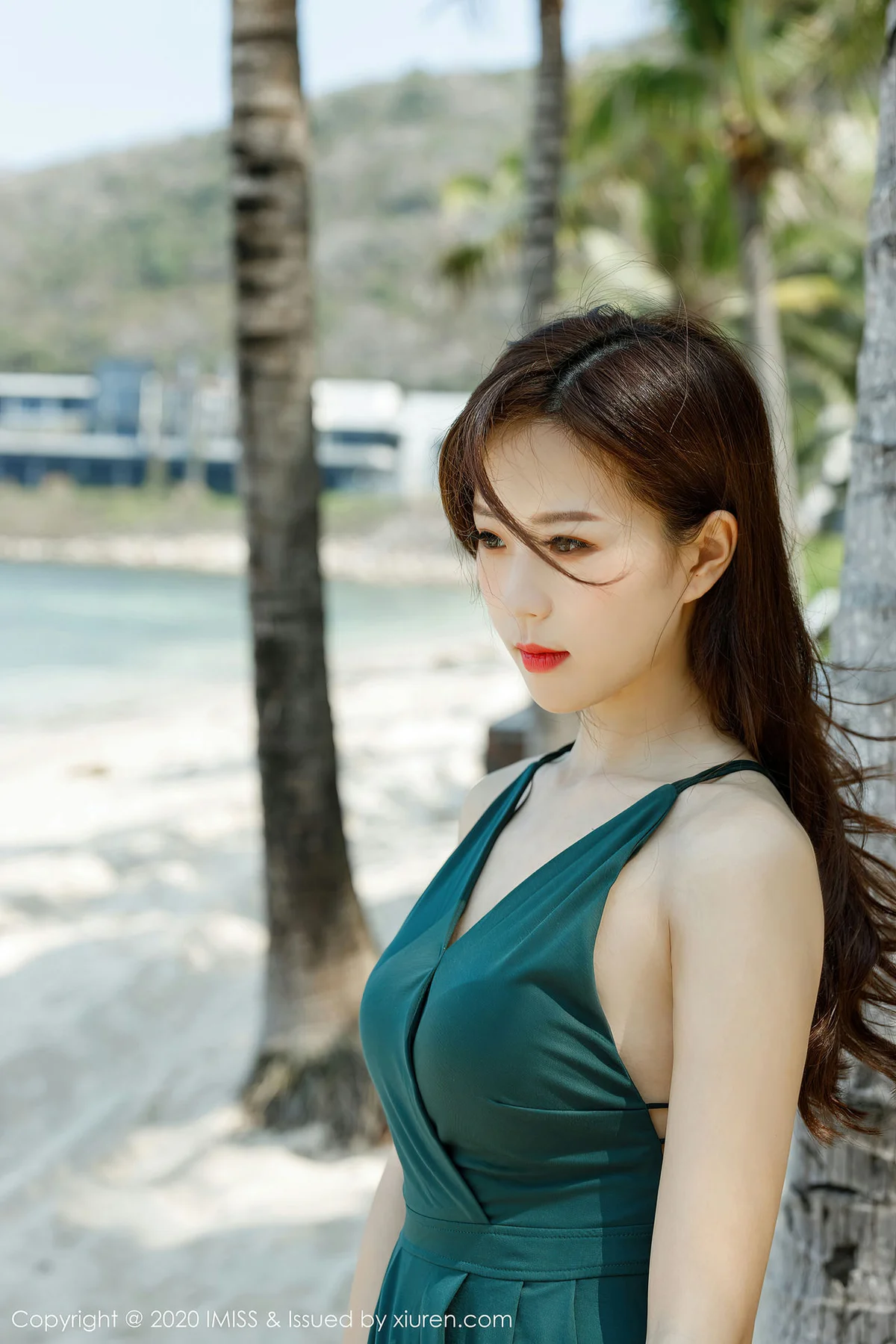 IMiss 爱蜜社 Vol.530 杨紫嫣cynthia 华丽典雅吊裙 - 9