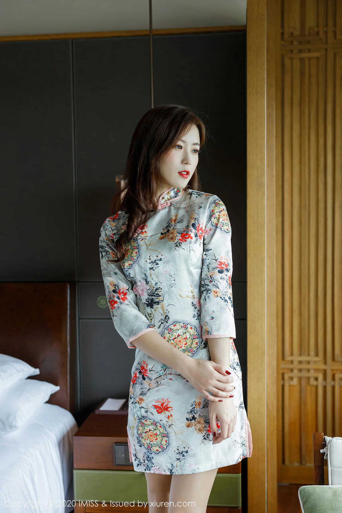 IMiss 爱蜜社 Vol.534 旗袍丝袜 杨紫嫣 - 6