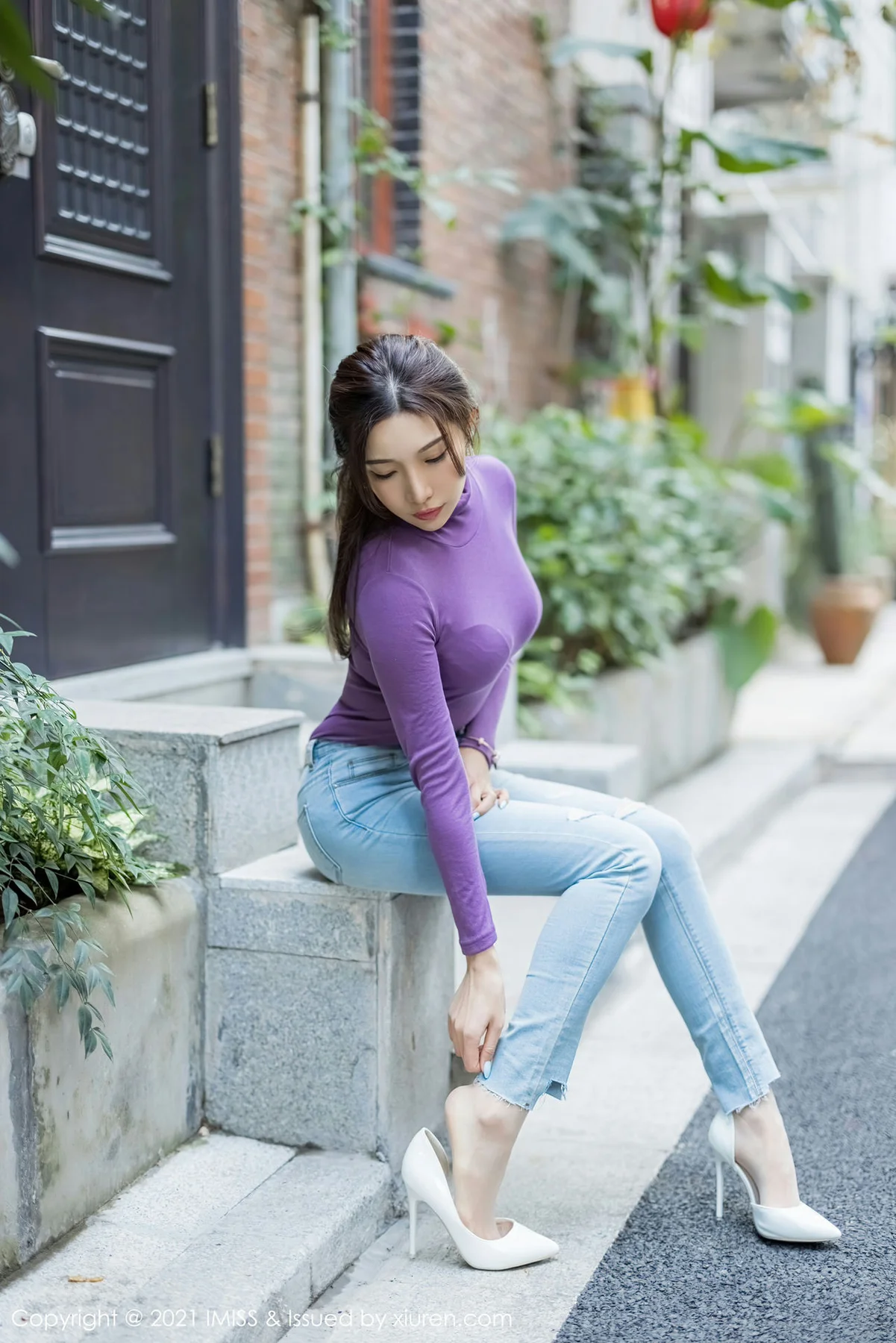 IMiss 爱蜜社 Vol.541 肉丝紧身衣 小狐狸 - 7