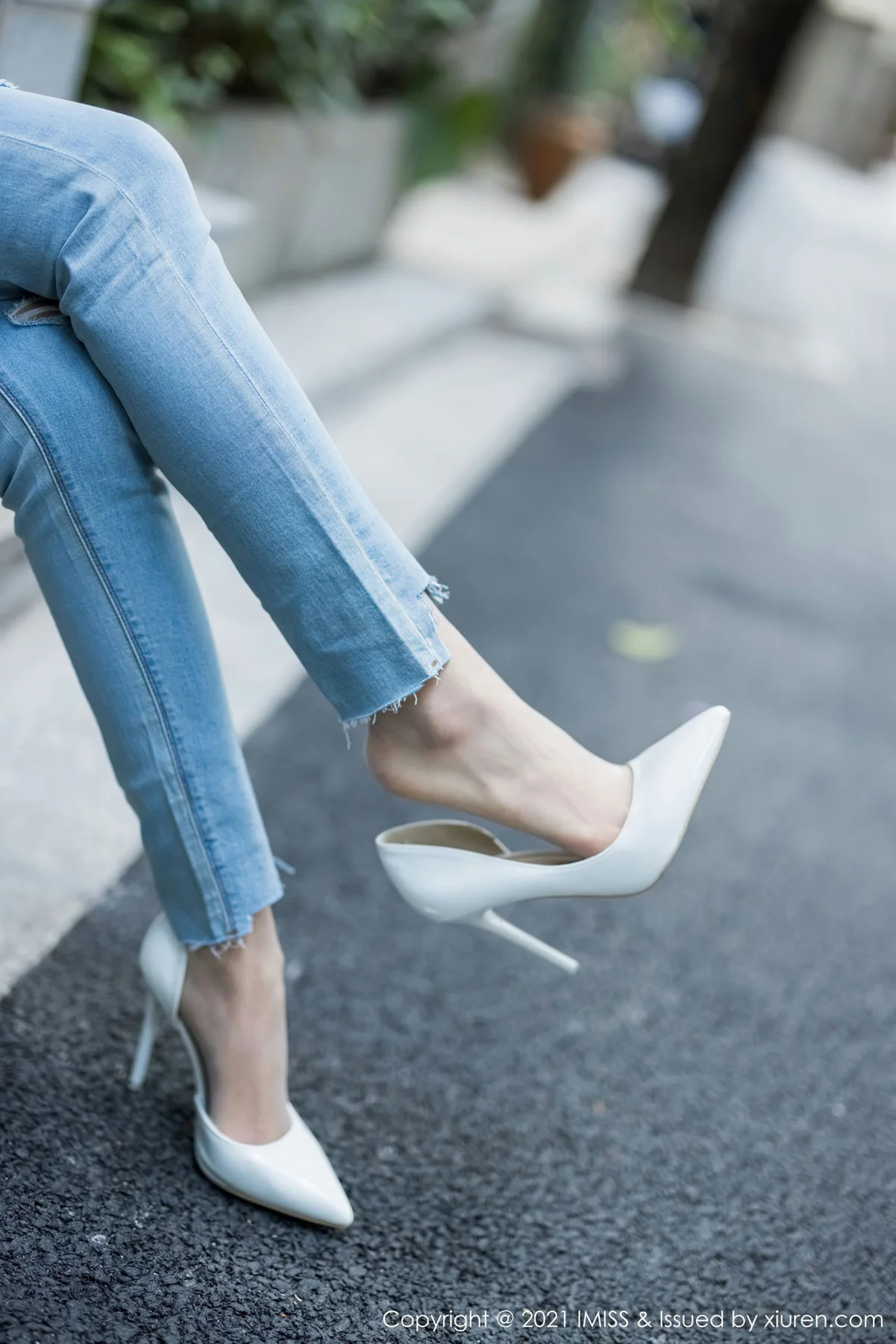 IMiss 爱蜜社 Vol.541 肉丝紧身衣 小狐狸 - 8