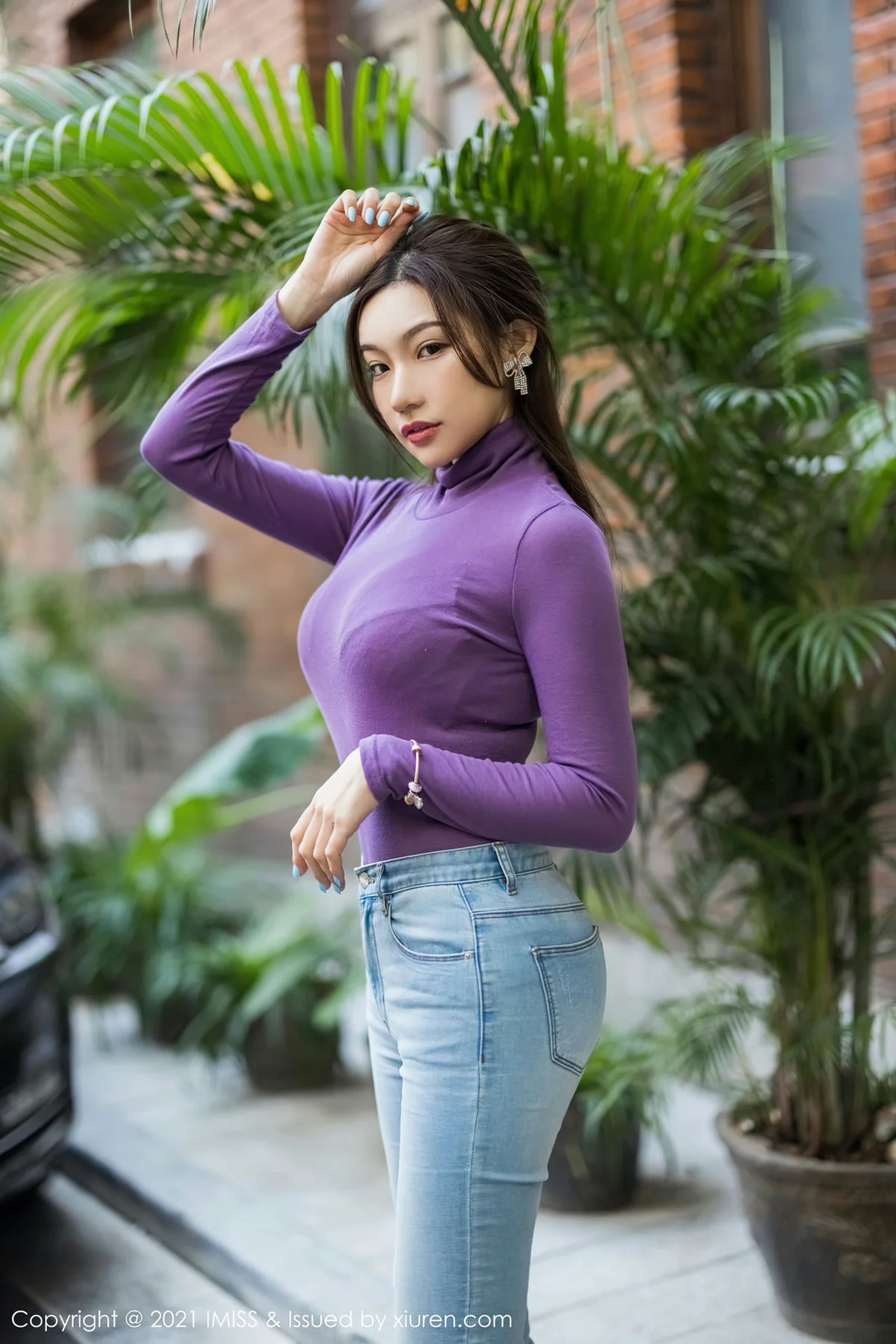 IMiss 爱蜜社 Vol.541 肉丝紧身衣 小狐狸 - 3