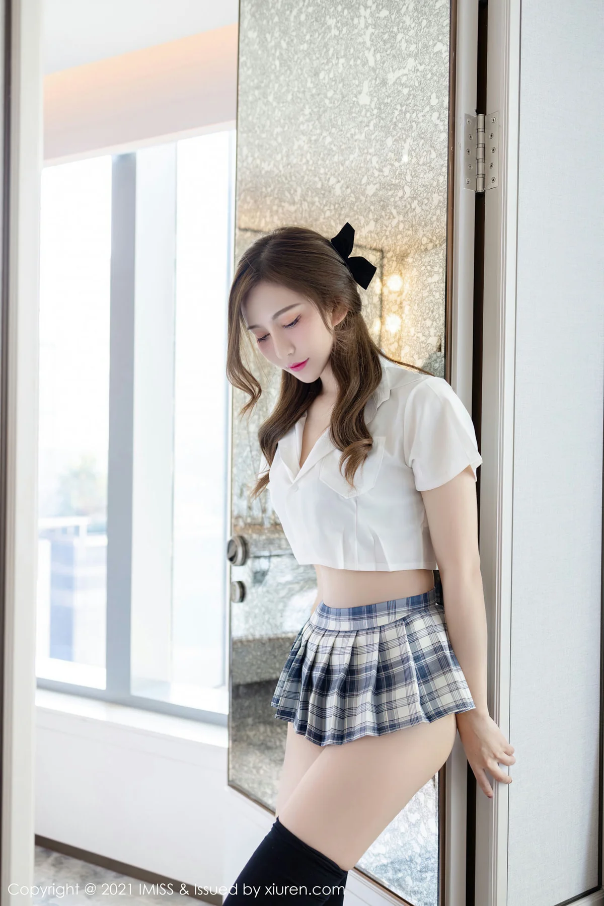 IMiss 爱蜜社 Vol.543 jk制服和筒袜 肉肉 - 7