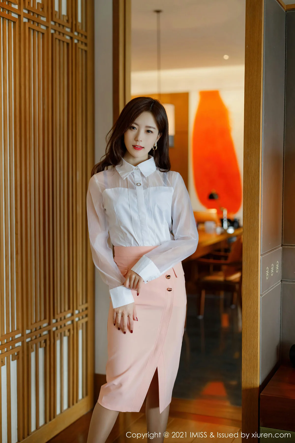 IMiss 爱蜜社 Vol.544 都市美女美腿  杨紫嫣 - 8