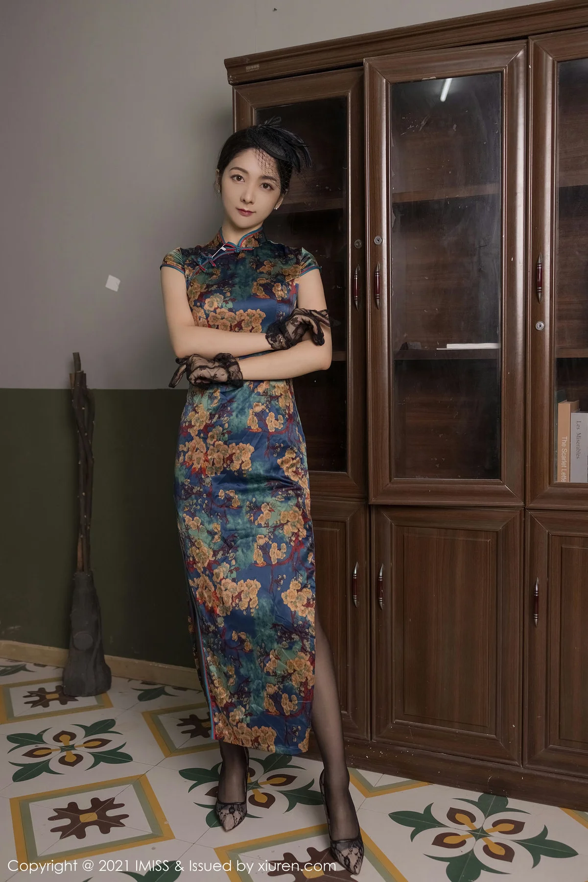 IMiss 爱蜜社 Vol.591 古典韵味旗袍 Angela00 性感写真 - 9