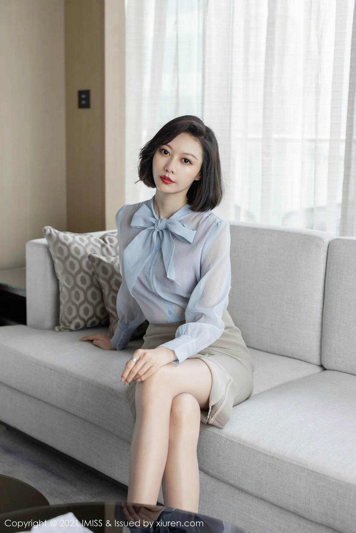 IMiss 爱蜜社 Vol.605 暖色调私房 艺轩 性感写真22 - 3