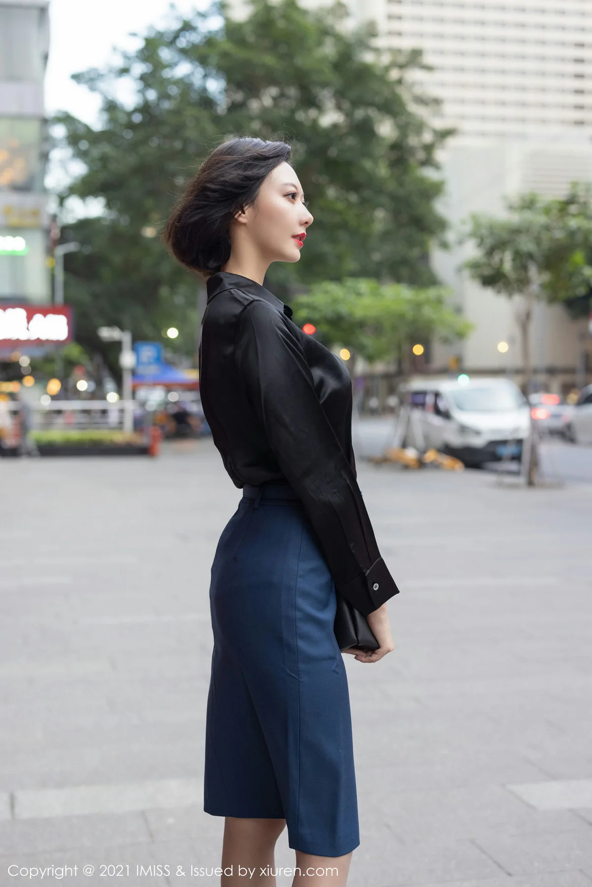 IMiss 爱蜜社 Vol.615 典雅OL 艺轩 性感写真 - 5