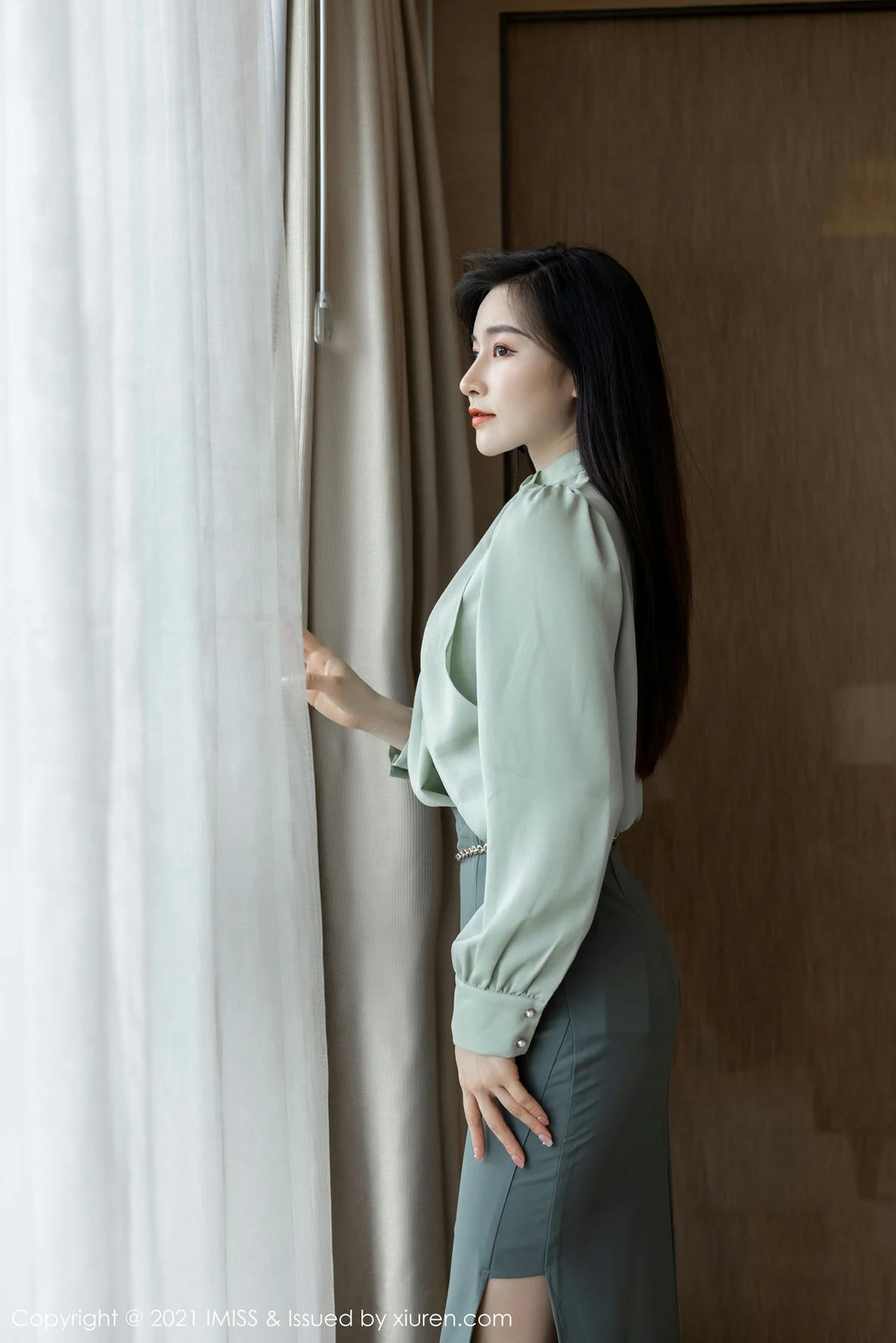 IMiss 爱蜜社 Vol.617 洁白如玉肌肤 Vanessa 性感写真3 - 5