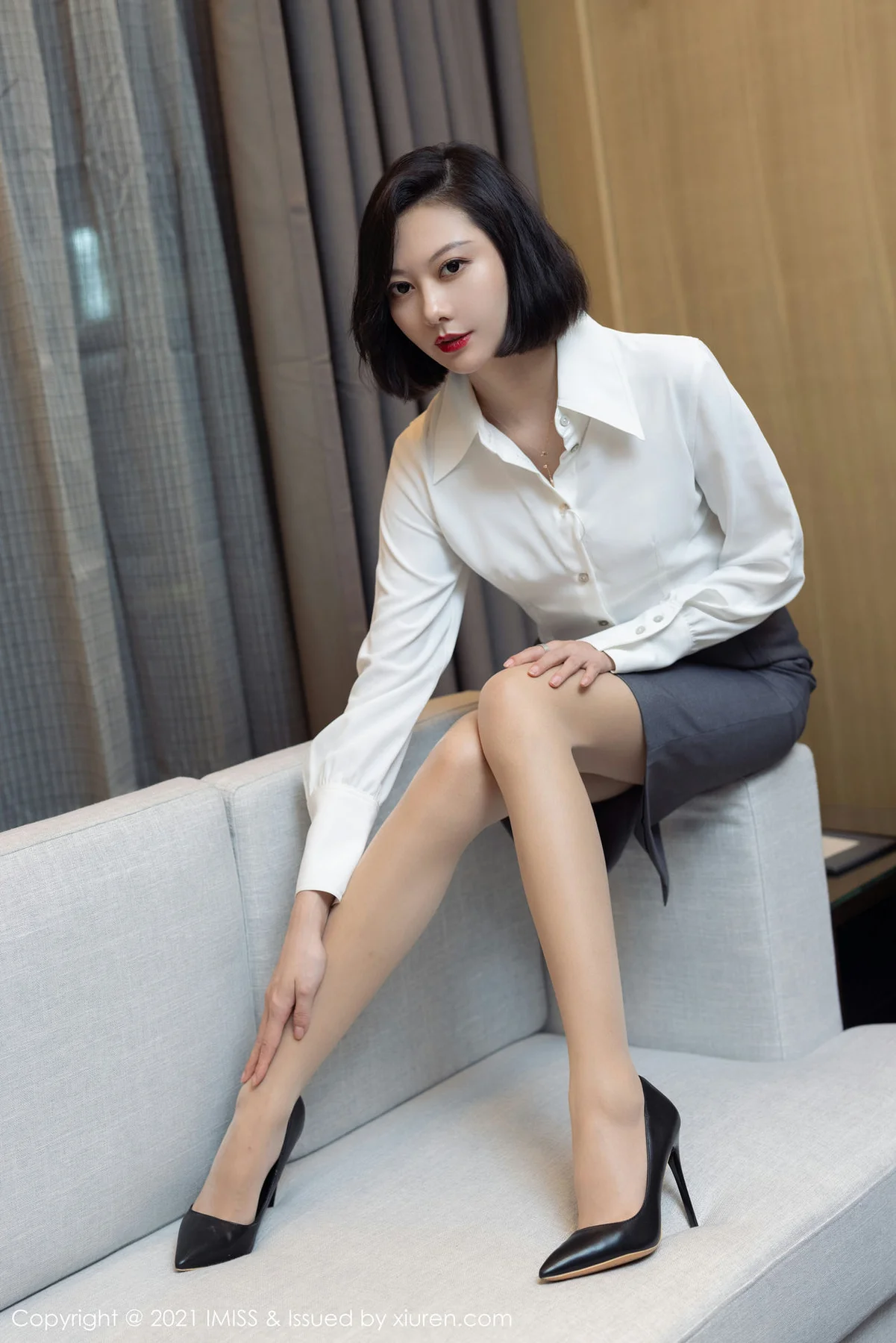 IMiss 爱蜜社 Vol.623 典雅OL 艺轩 性感写真3 - 10