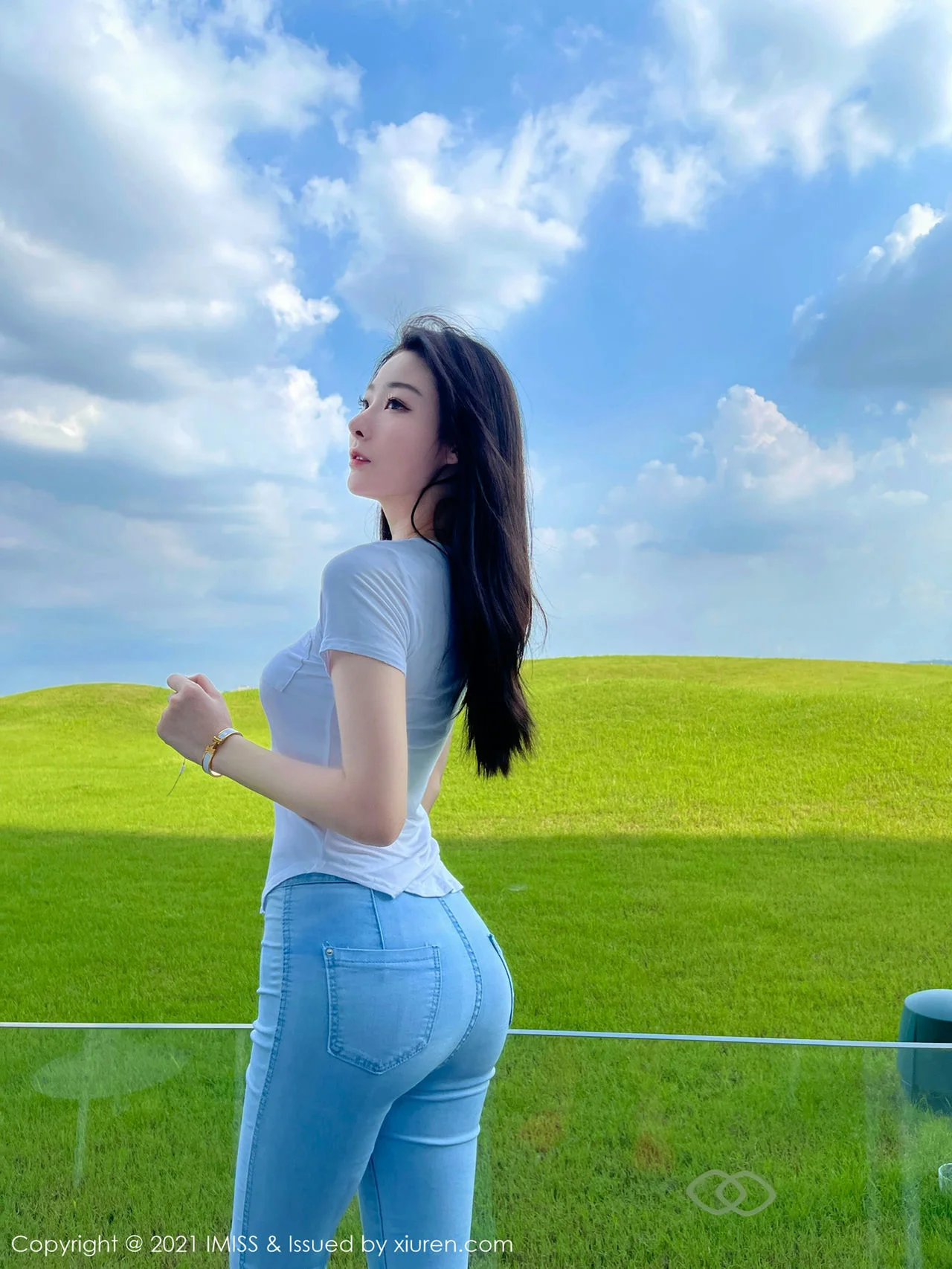 IMiss 爱蜜社 Vol.624 新人清秀模特 逗逗doudou 首套写真2 - 1