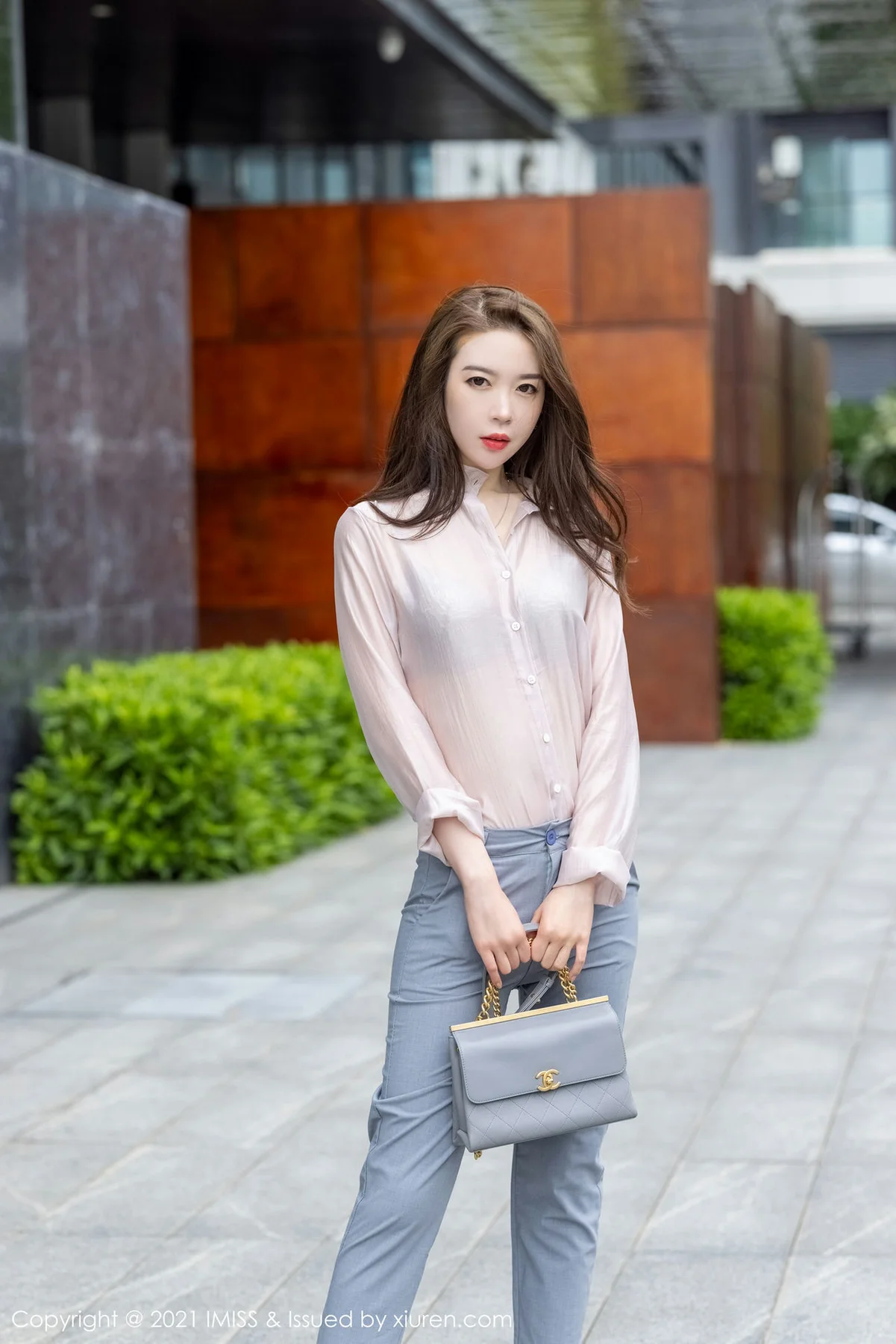 IMiss 爱蜜社 Vol.631 都市OL丝足 梦心月 心愿旅拍2 - 1