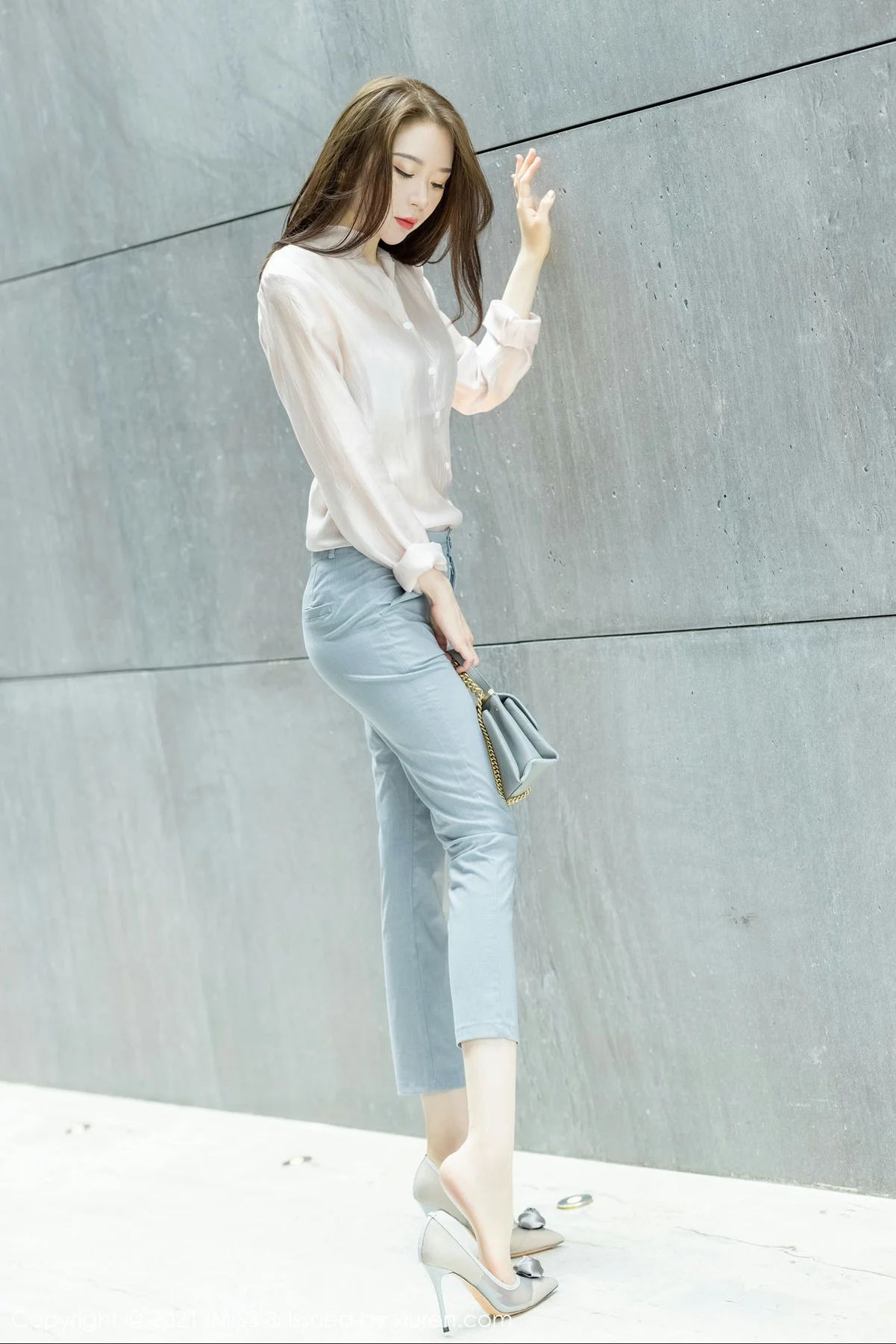 IMiss 爱蜜社 Vol.631 都市OL丝足 梦心月 心愿旅拍2 - 6