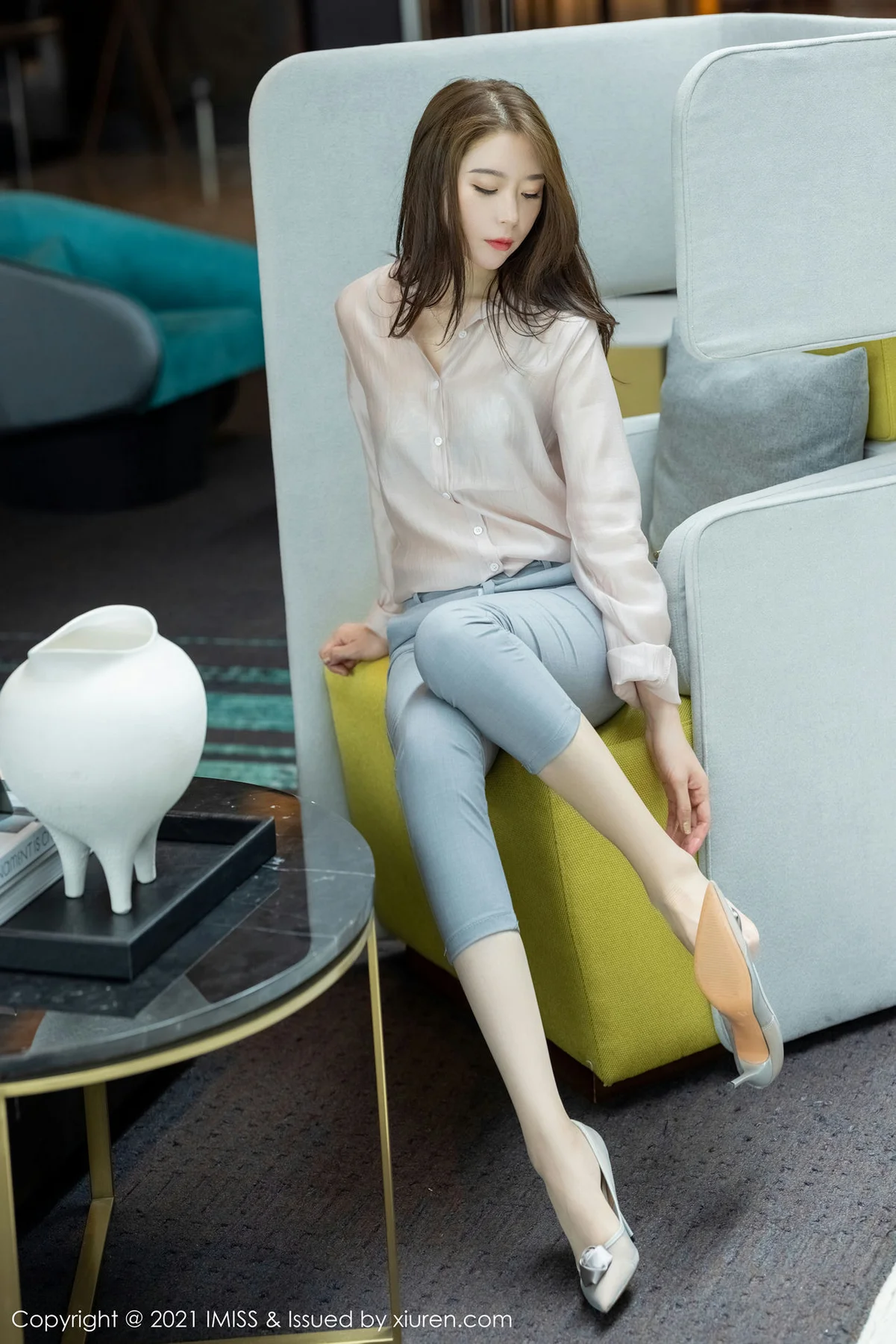 IMiss 爱蜜社 Vol.631 都市OL丝足 梦心月 心愿旅拍2 - 9