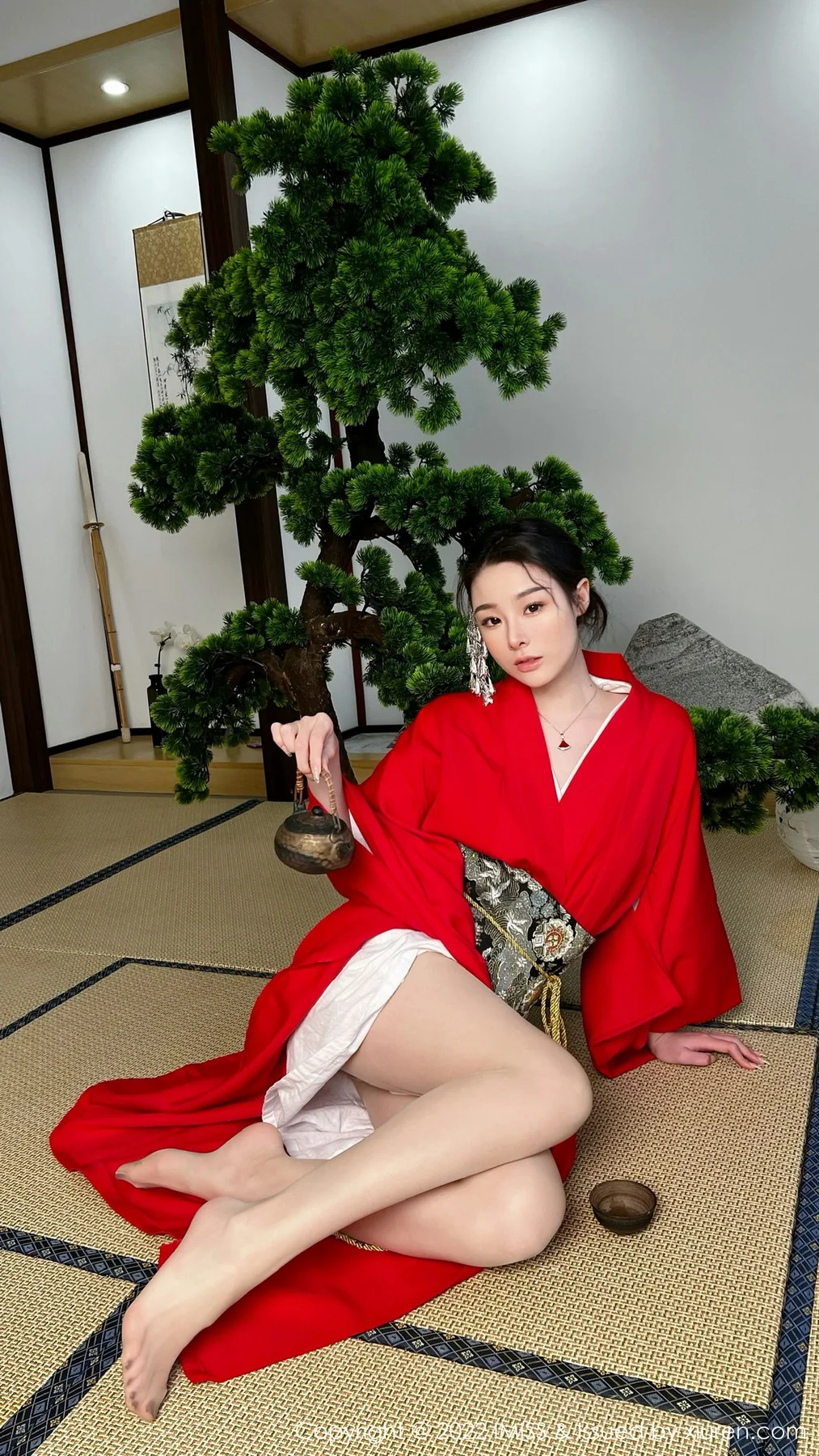 IMiss 爱蜜社 Vol.669 新人模特 逗逗doudou 性感写真 - 5