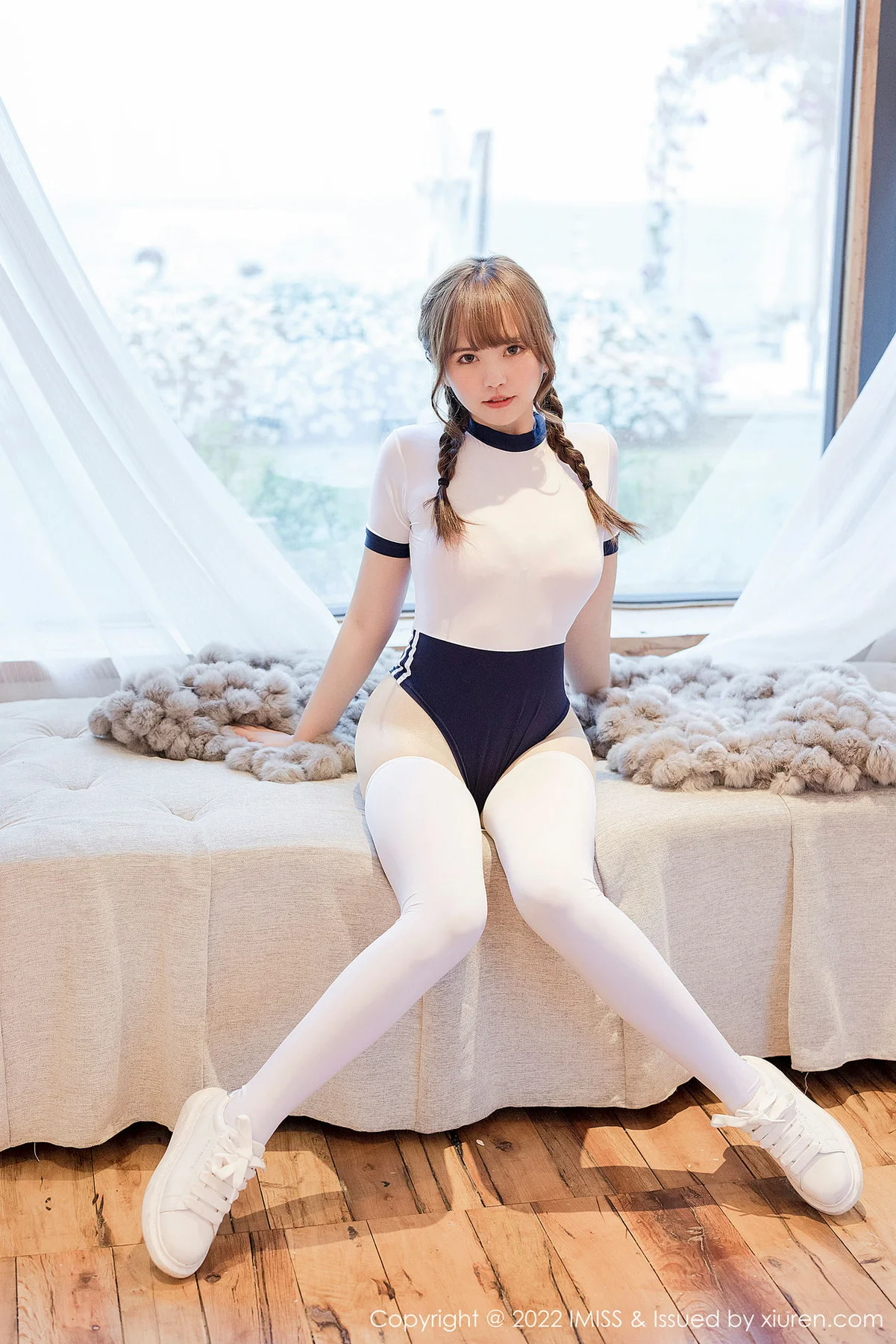 IMiss 爱蜜社 Vol.681 白色丝袜 张思允Nice 新人模特2 - 7